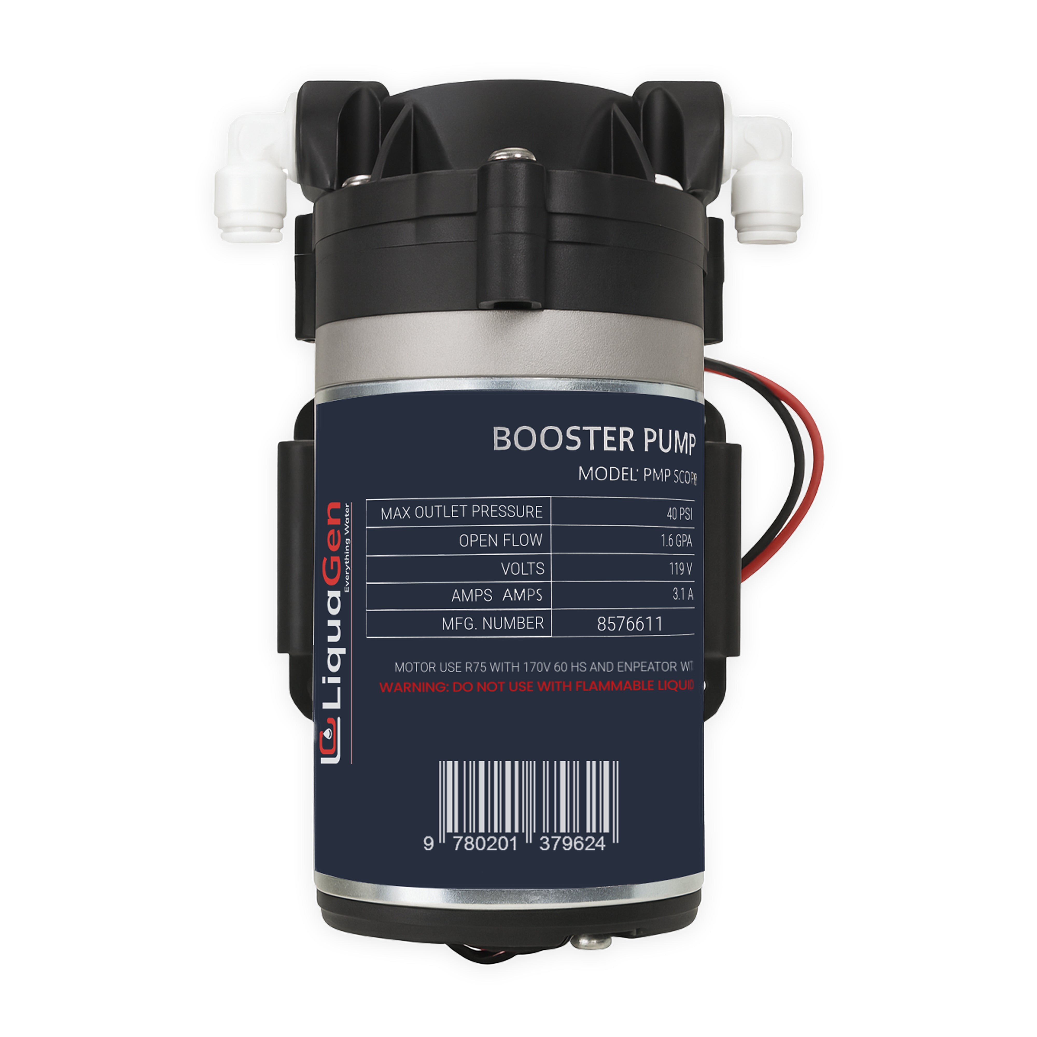 1/4" Reverse Osmosis Booster Pump