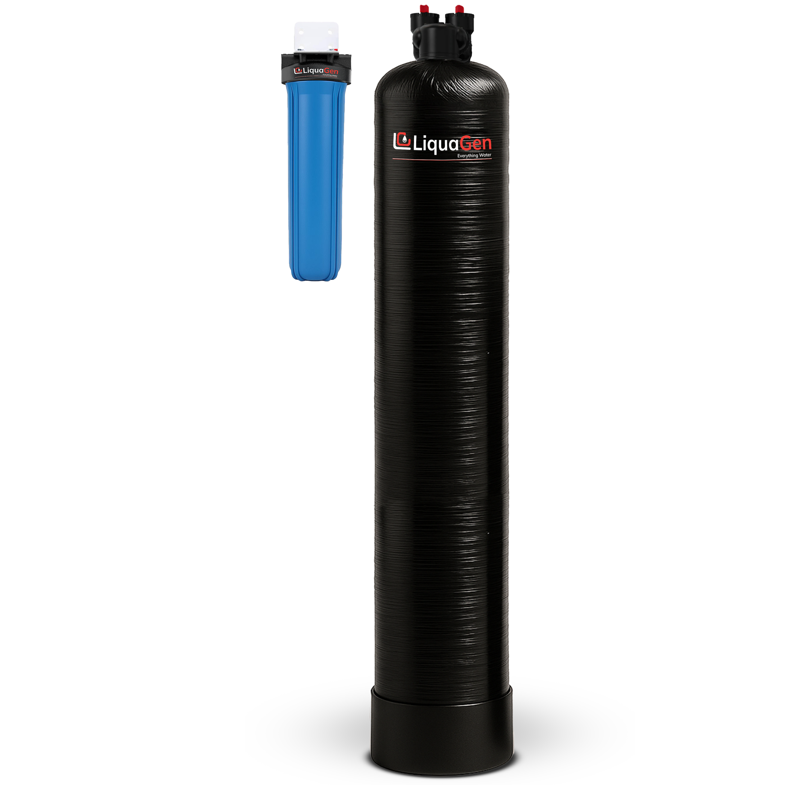 Salt-Free Water Conditioner (Softener Alternative) + Copper Zinc Pre-Filter
