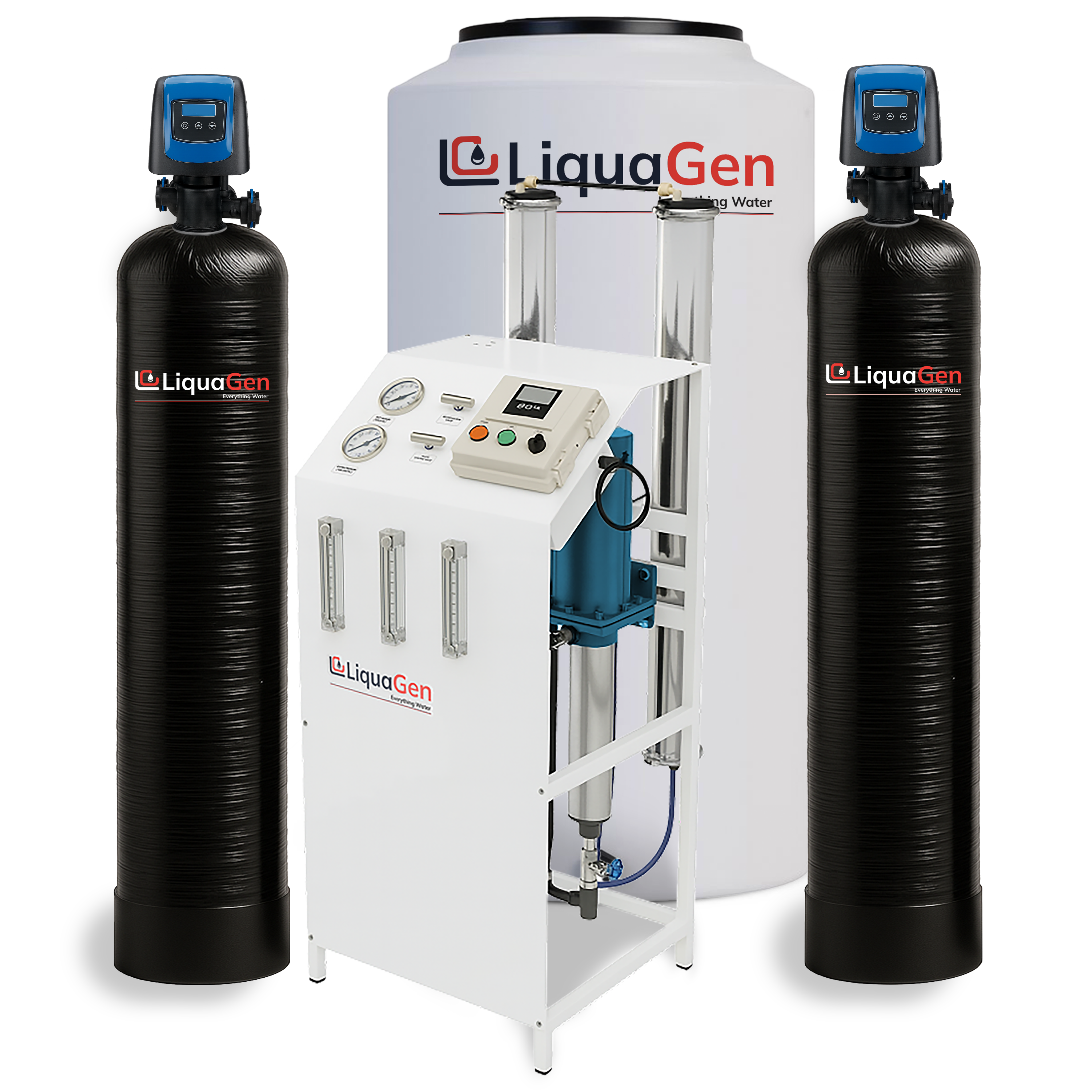 4000 GPD Stealth Commercial Reverse Osmosis System - LiquaGen Water