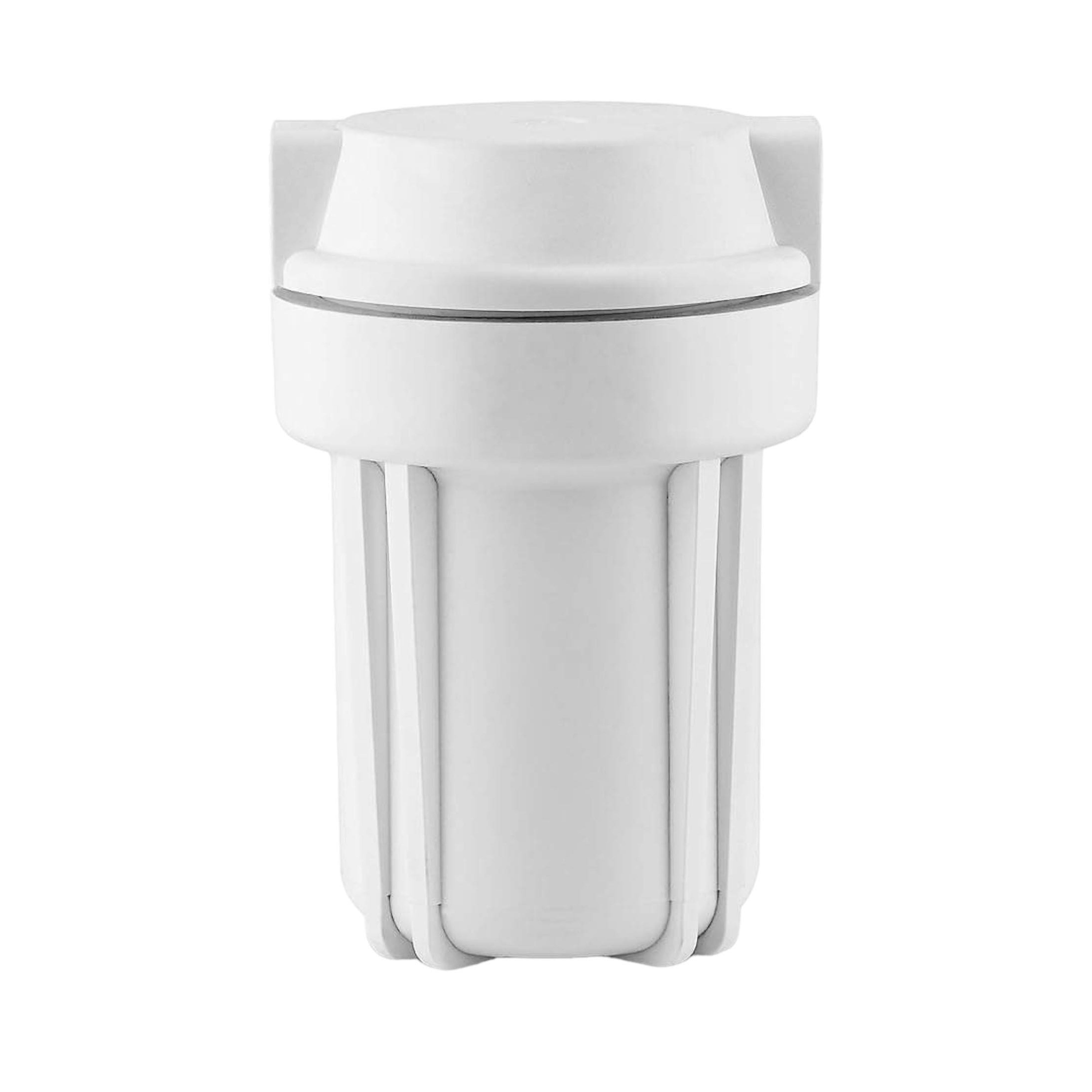 2.5" x 5" White Carbon & GFO Flat Cap Housing