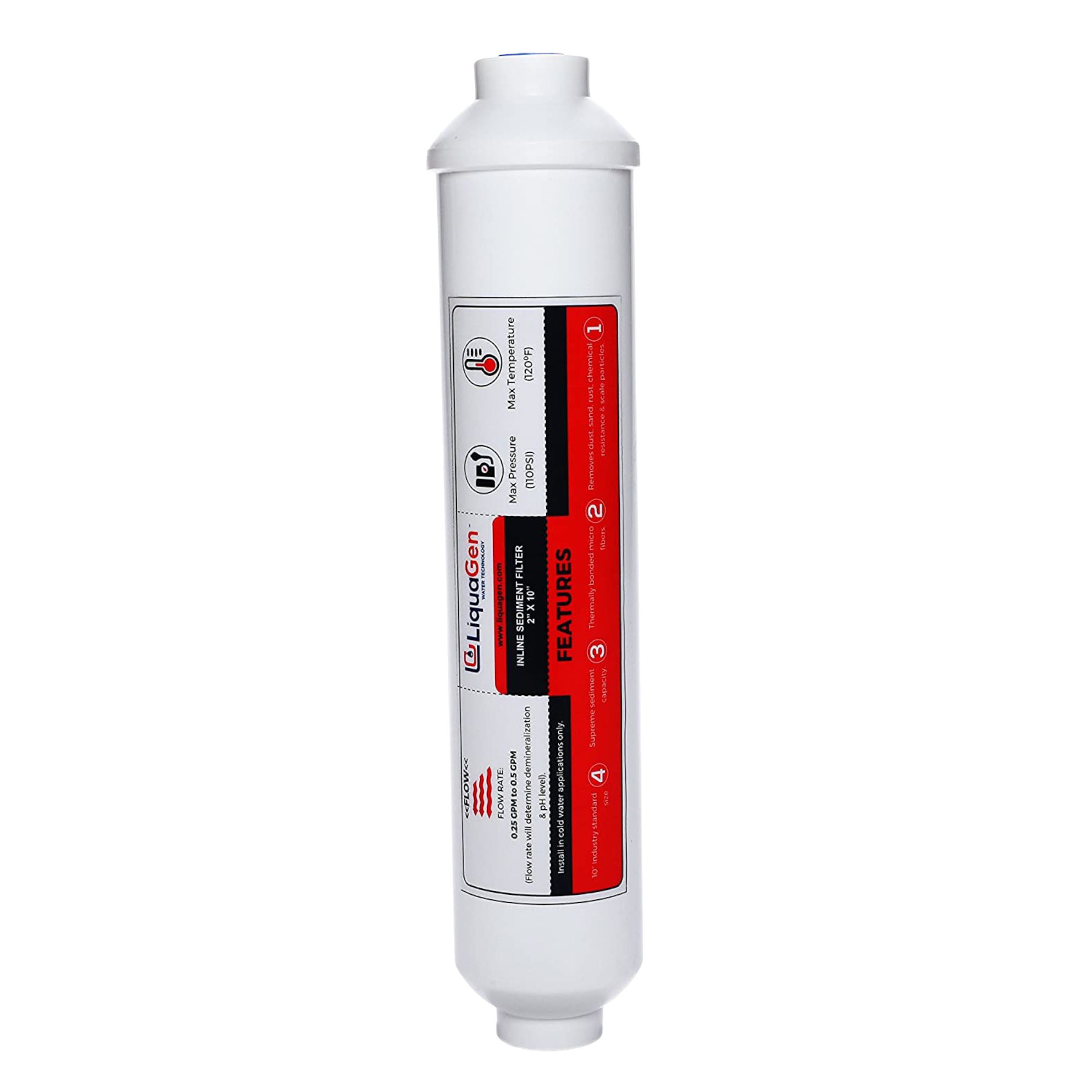 2" x 10" Inline Sediment Filter