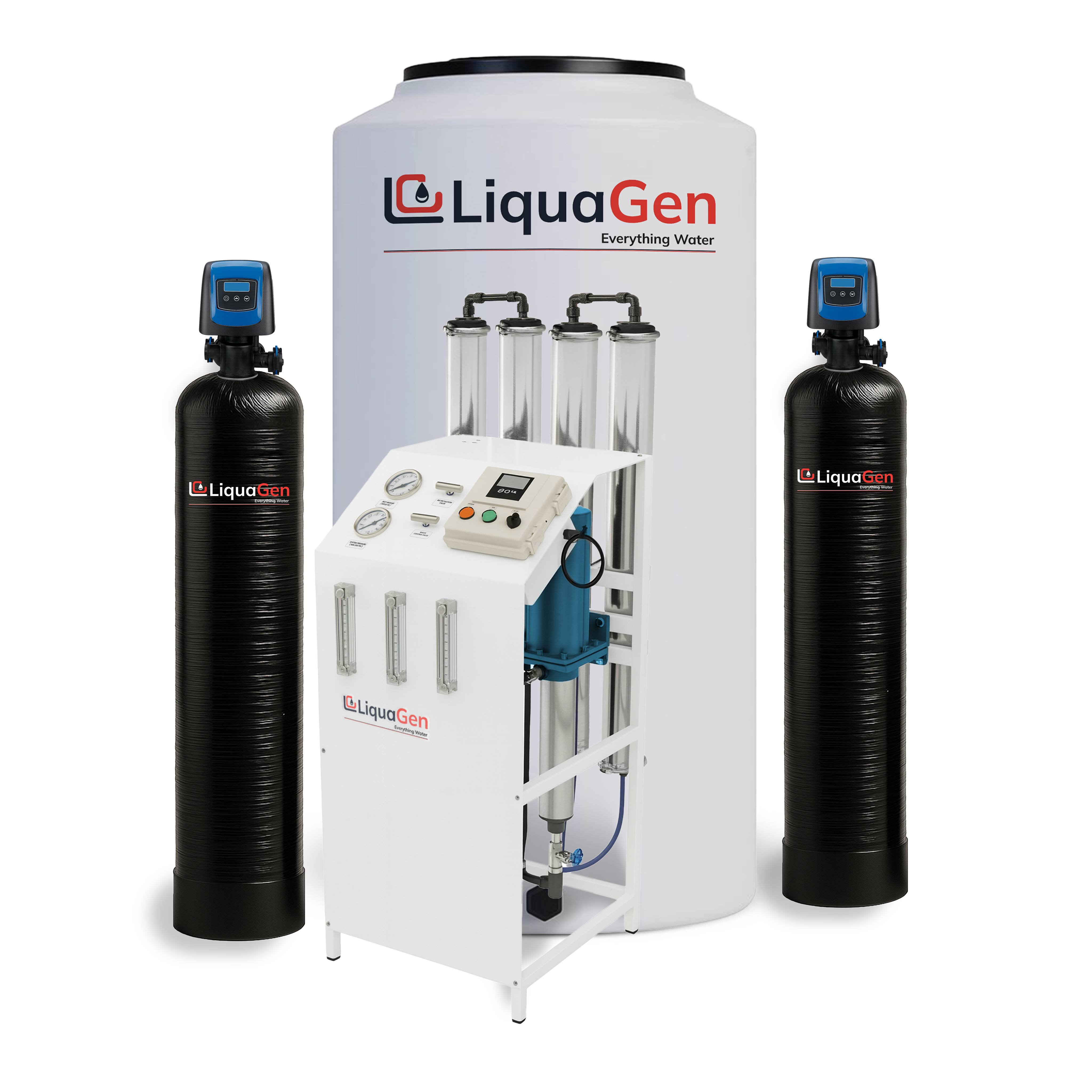8000 GPD Stealth Commercial Reverse Osmosis System - LiquaGen Water
