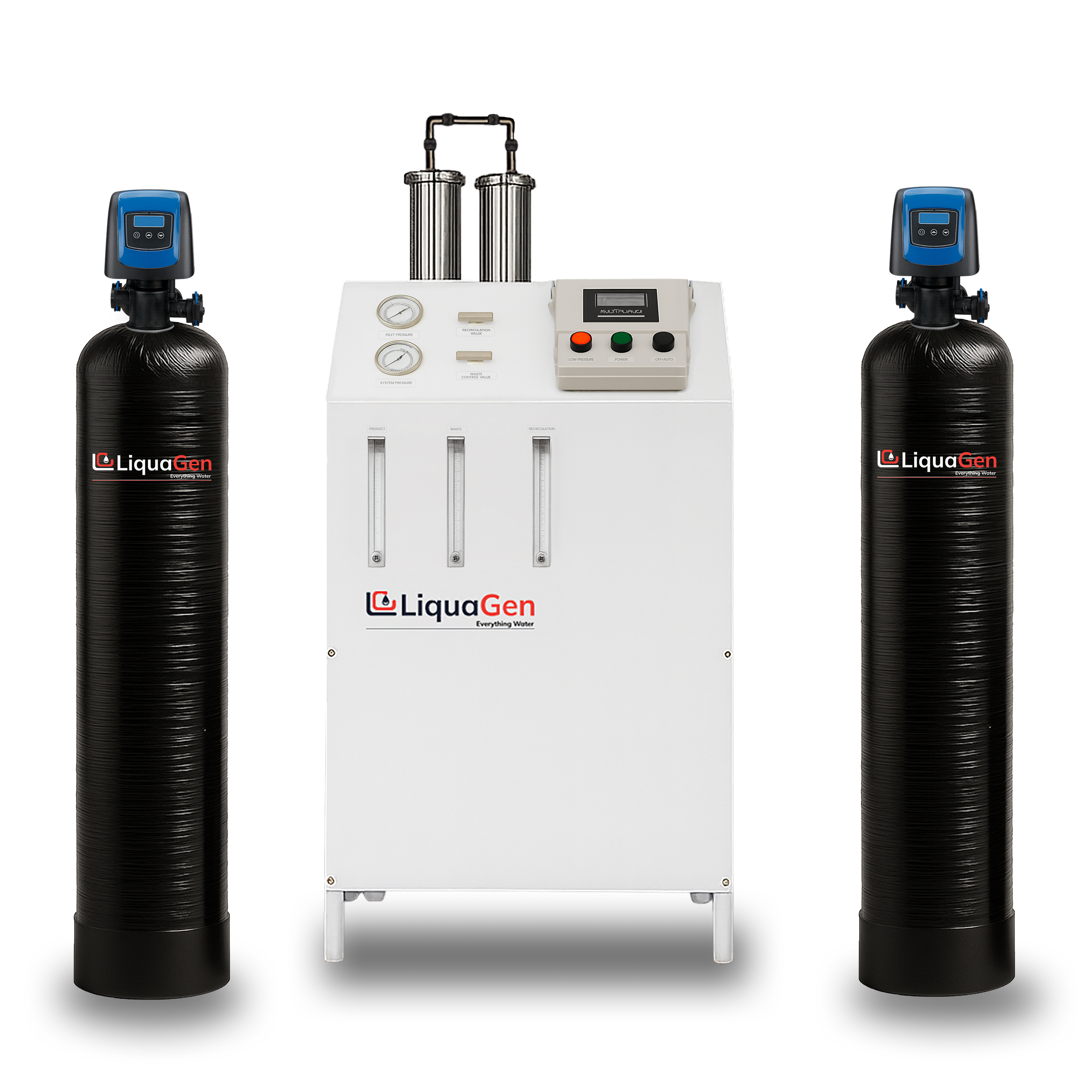 4000 GPD Stealth Commercial Reverse Osmosis System - LiquaGen Water