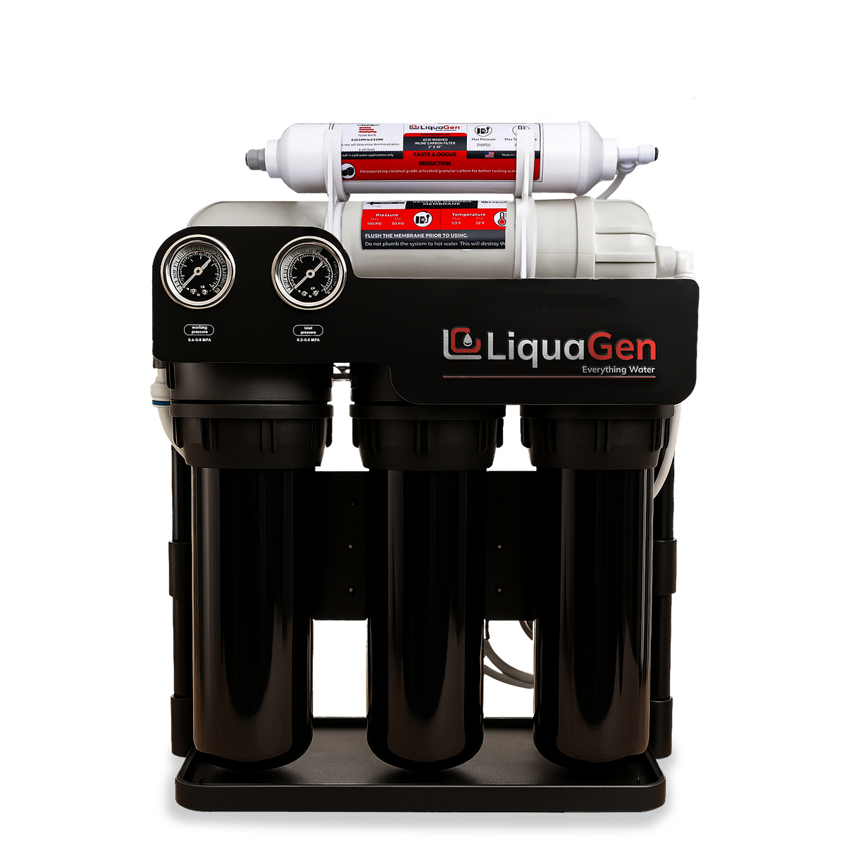 Light Commercial Grade Reverse Osmosis Water Filtration System 400 GPD