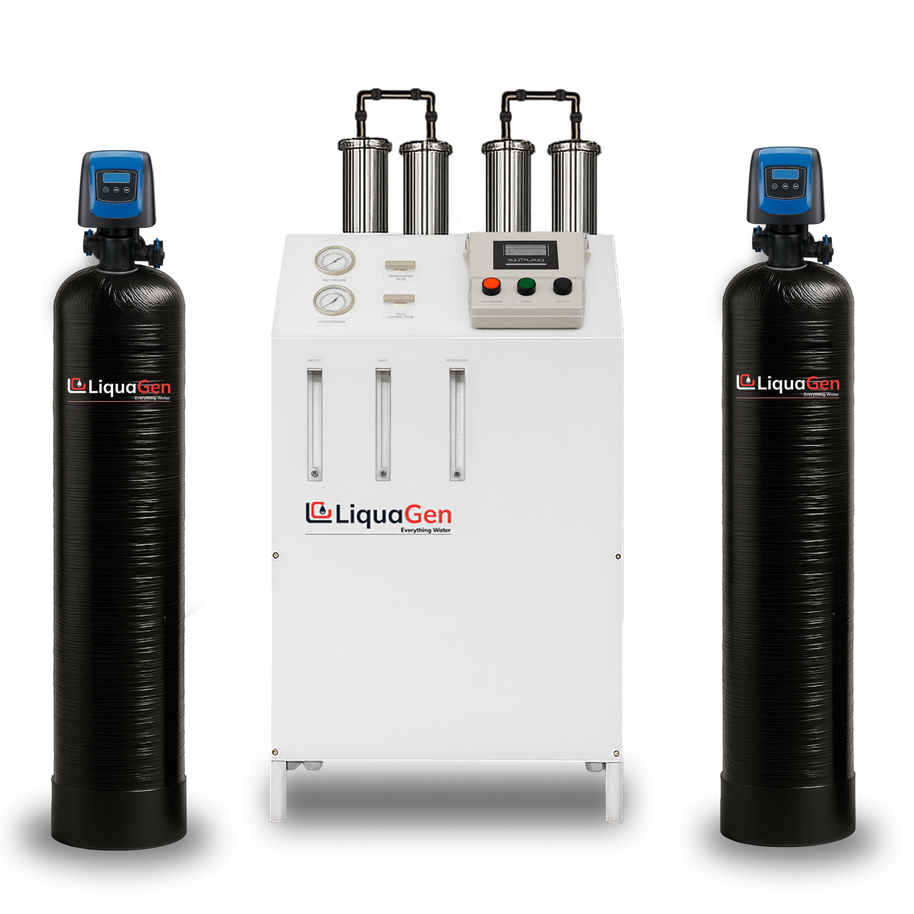 8000 GPD Stealth Commercial Reverse Osmosis System - LiquaGen Water