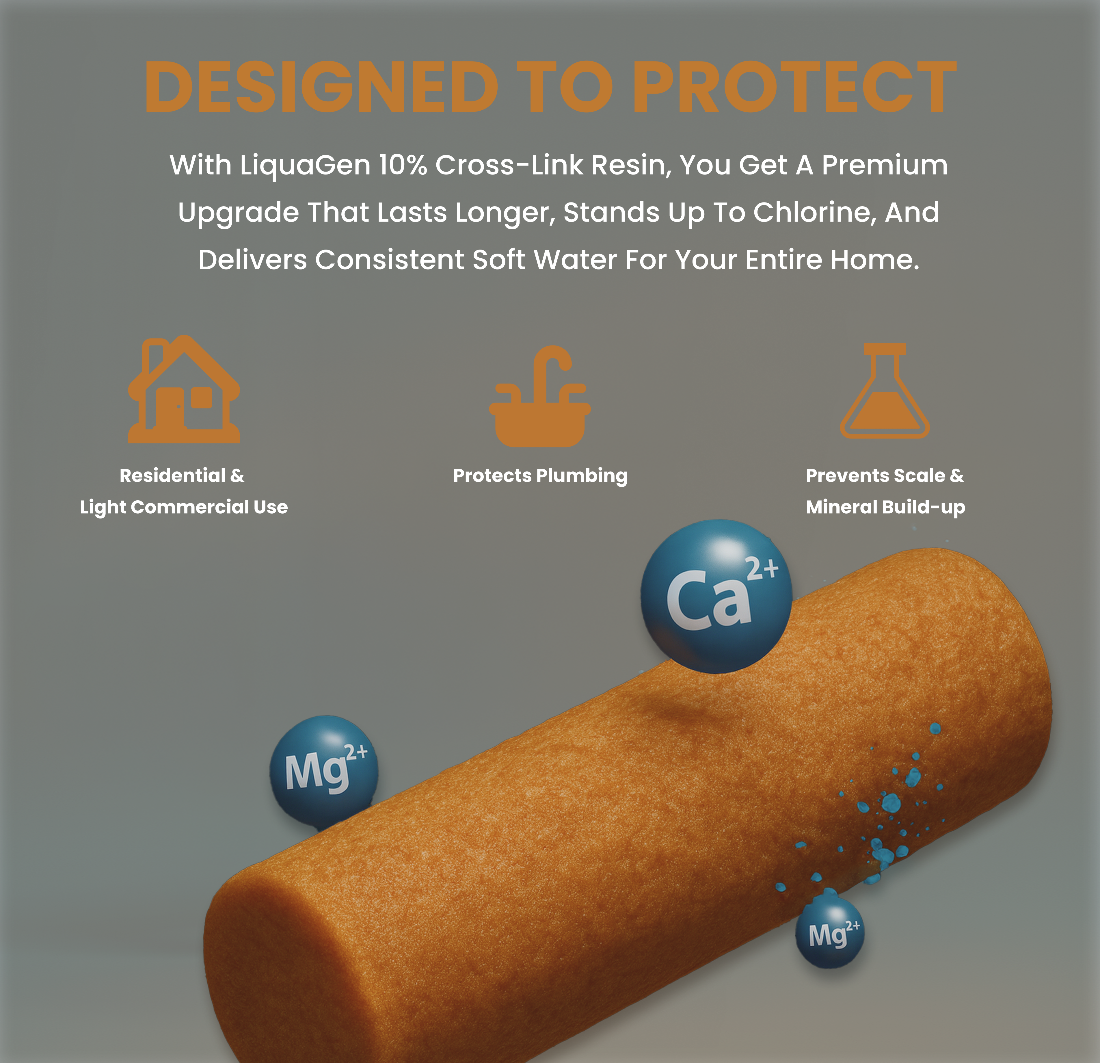 5 lbs 10% Cross-Link Ion Exchange Resin – Replacement Media for Water Softeners