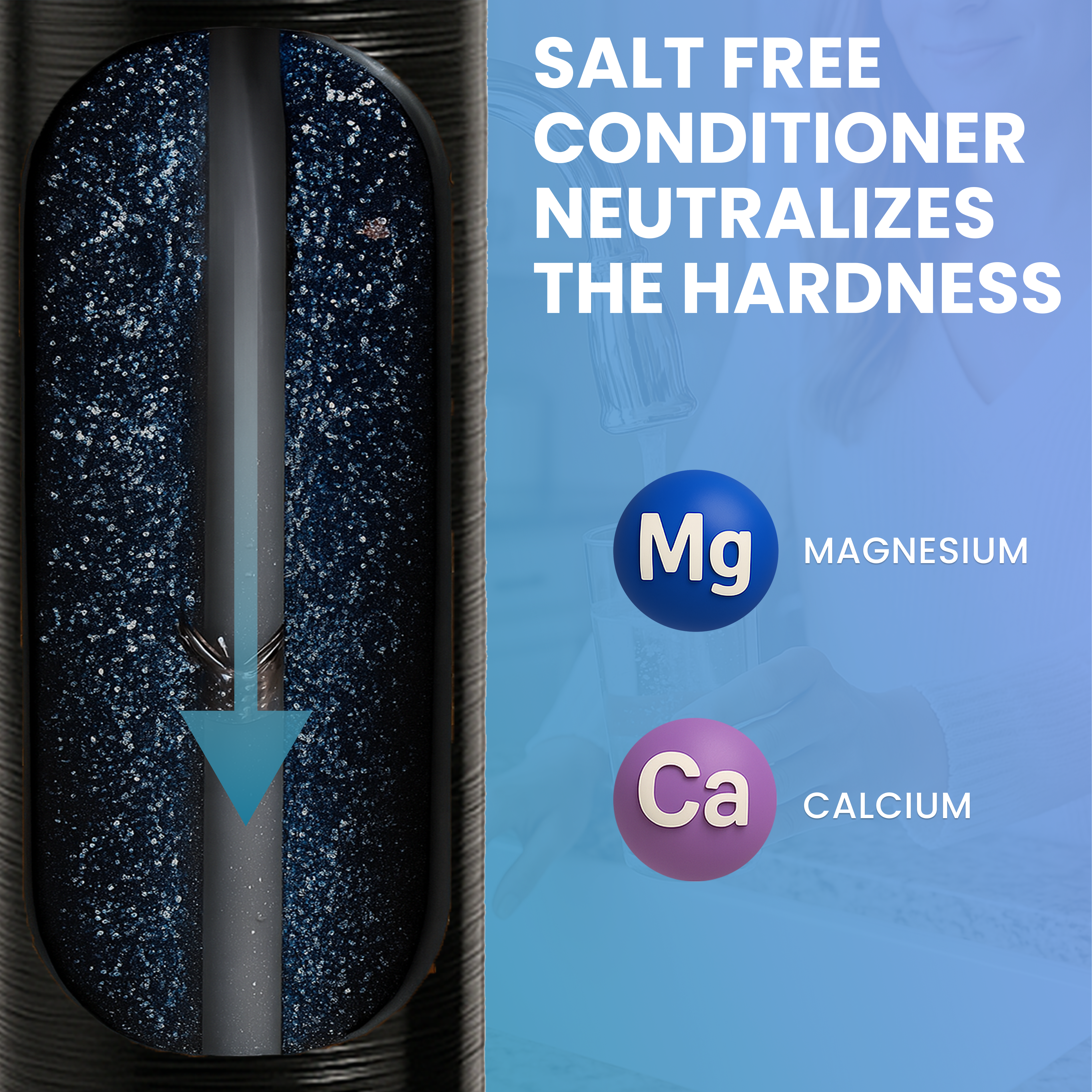 Lead, Cyst and PFOA/PFOS Removal + Salt Free Water Conditioner System