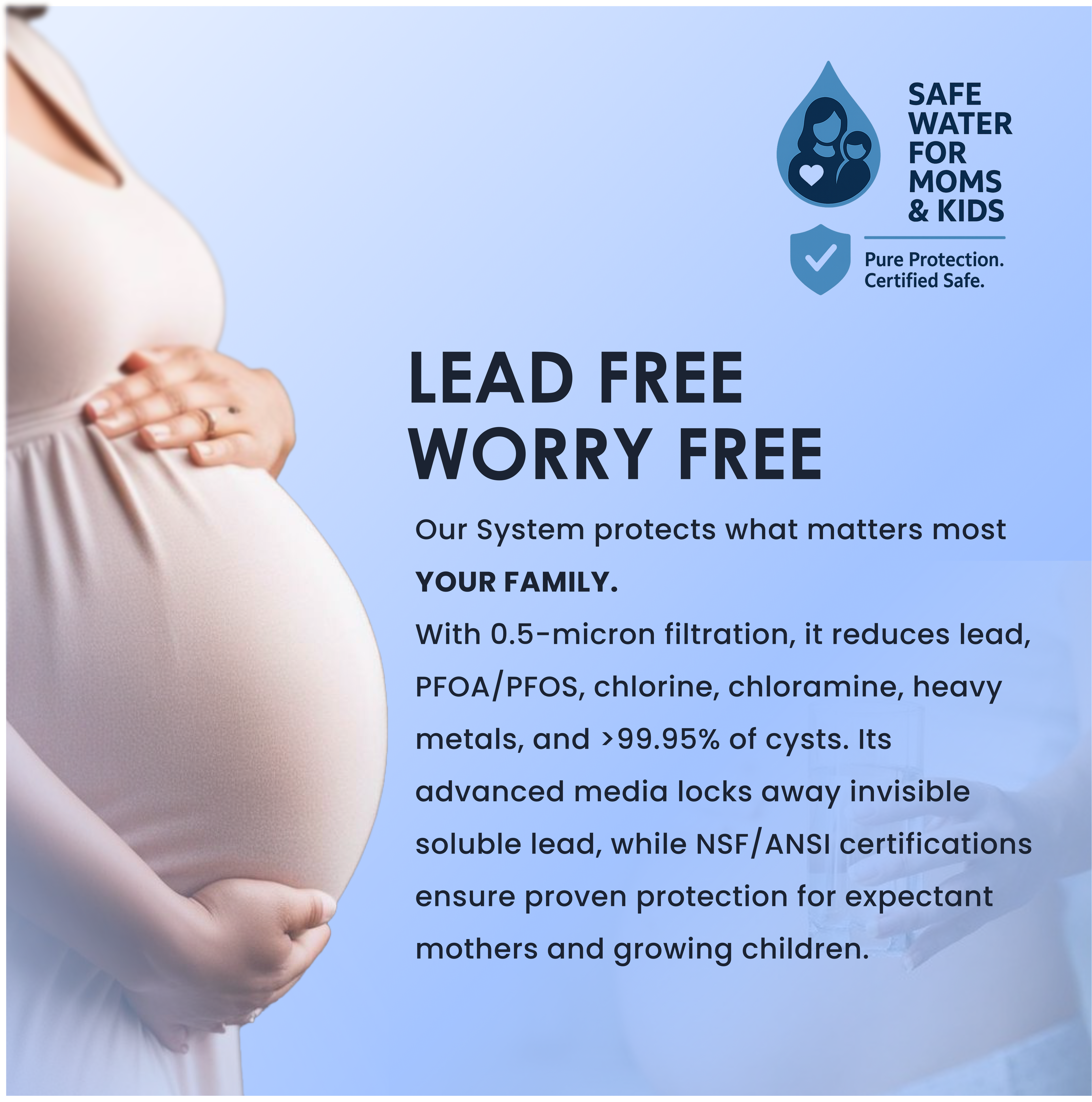 Lead, Cyst and PFOA/PFOS Removal + Salt Free Water Conditioner System