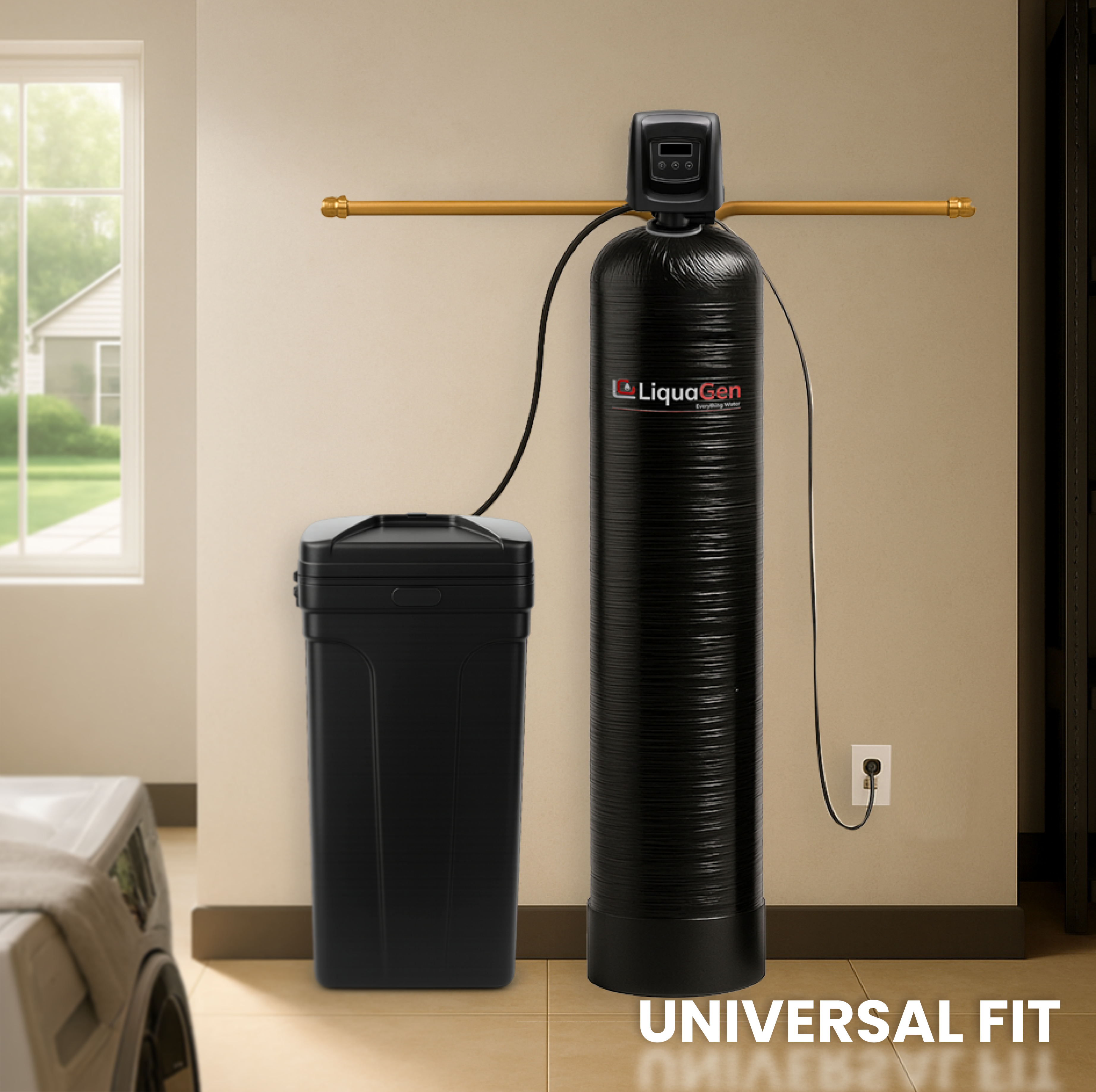 Hybrid Tannin + Salt Based Water Softener System