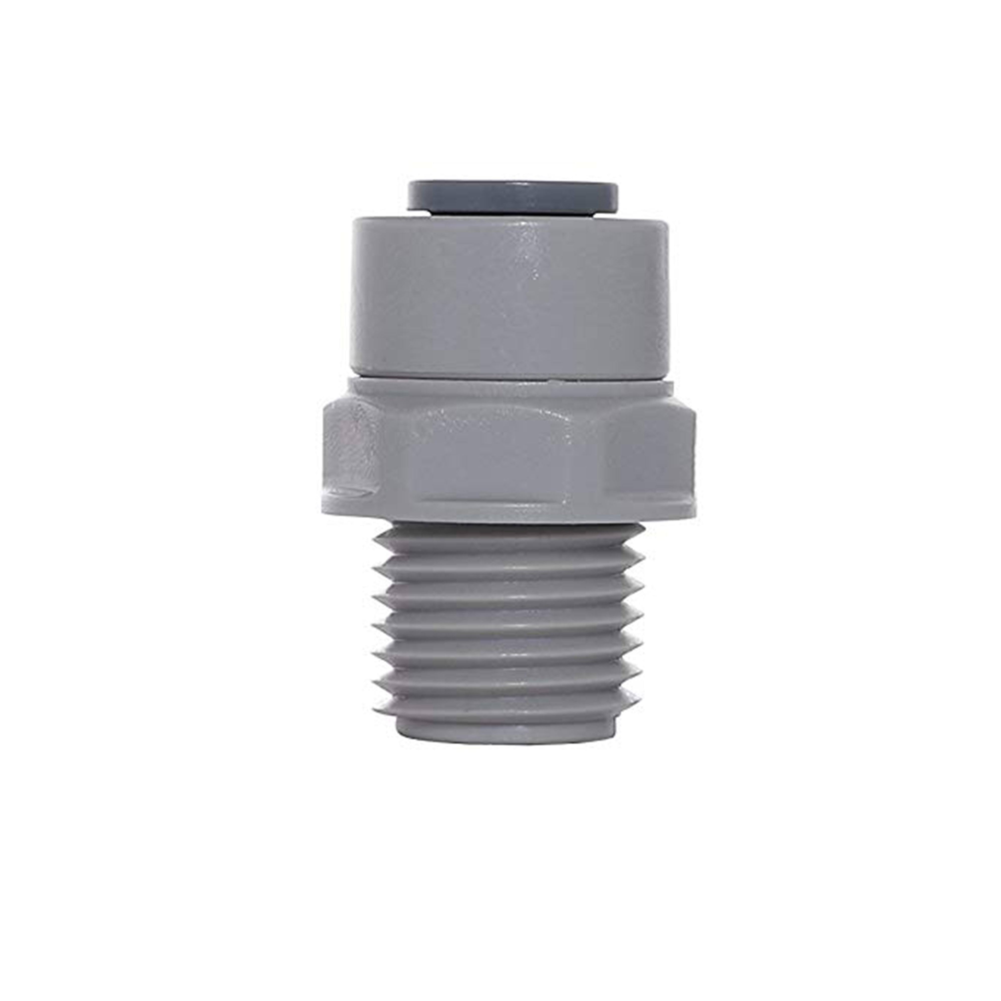 LiquaGen - Male Connector for Water Filtration Systems - 1/2" NPT x 1/2" Push Connect