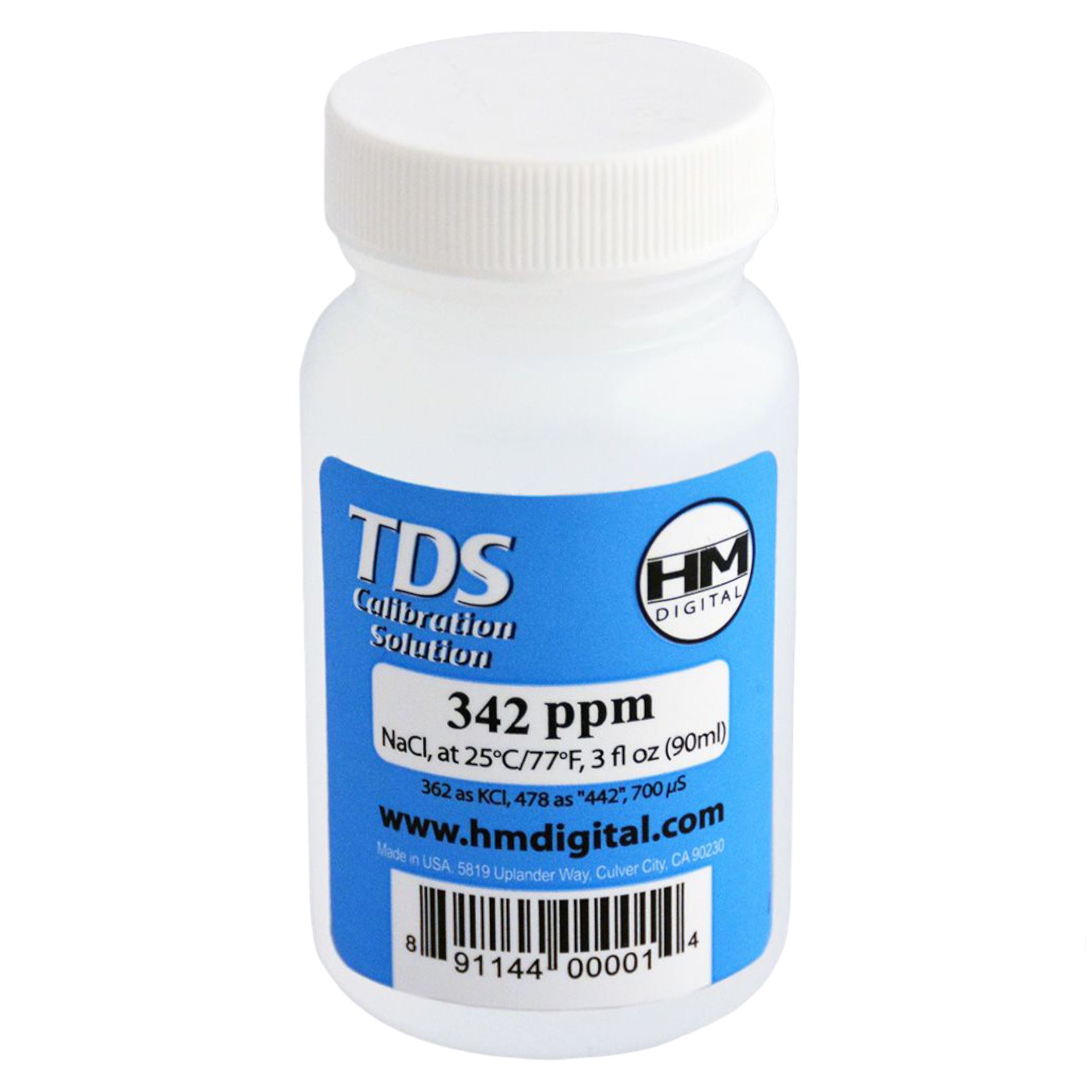 TDS 342 PPM Calibration Solution
