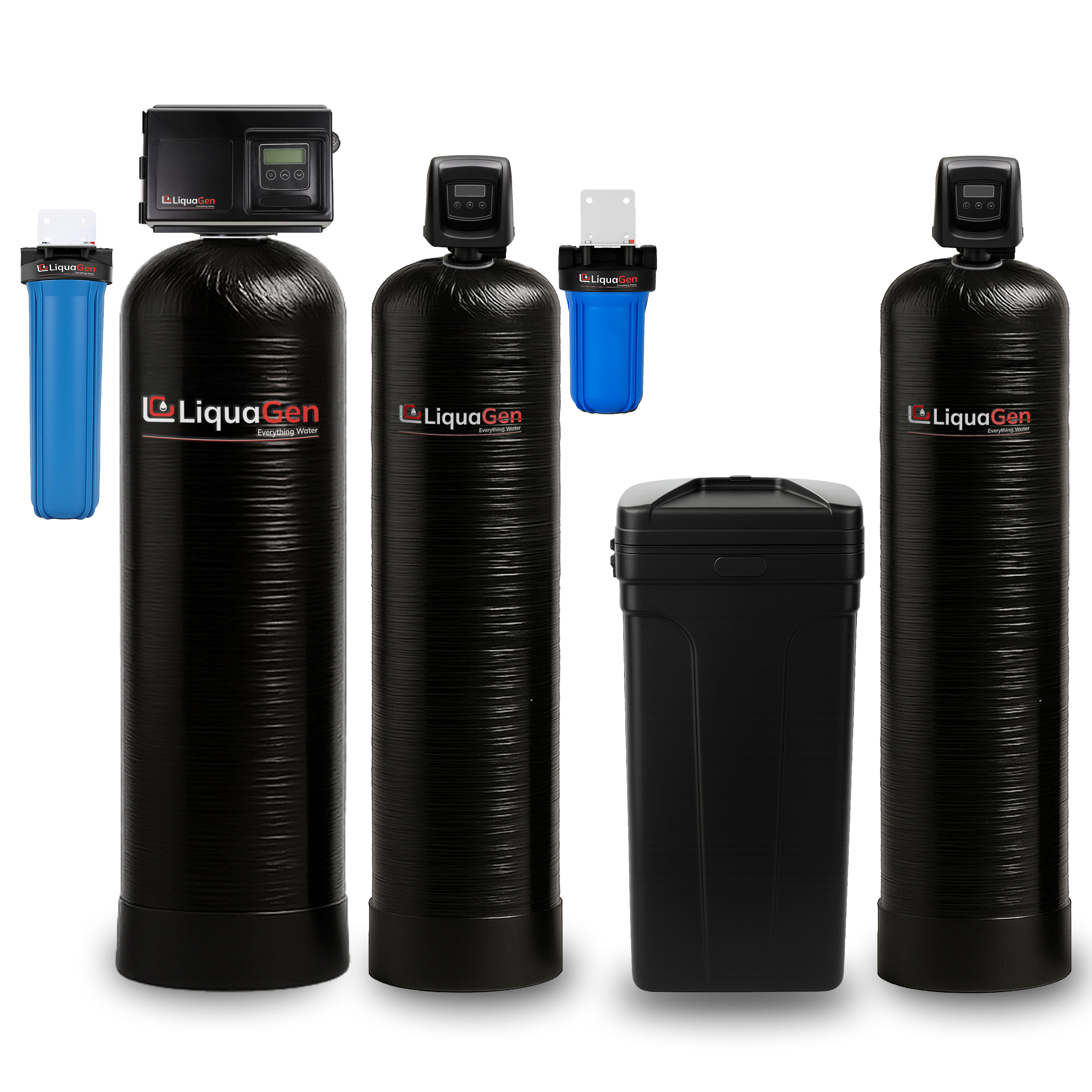 Ultimate Whole House Well Water Filter + Salt Based Water Softener