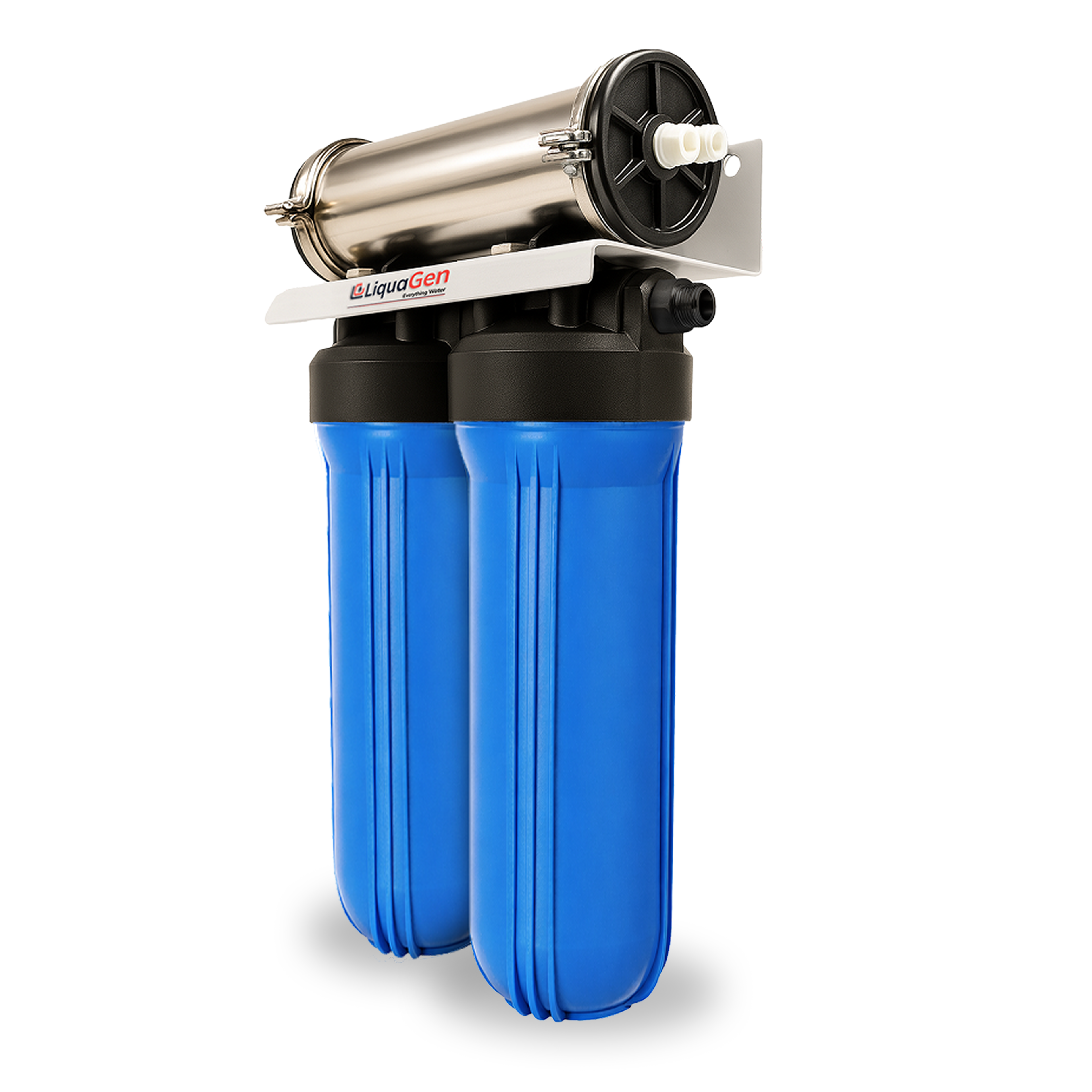 Commercial Hydroponics System 600GPD 4.5"x20" | 3 Stage Filtration