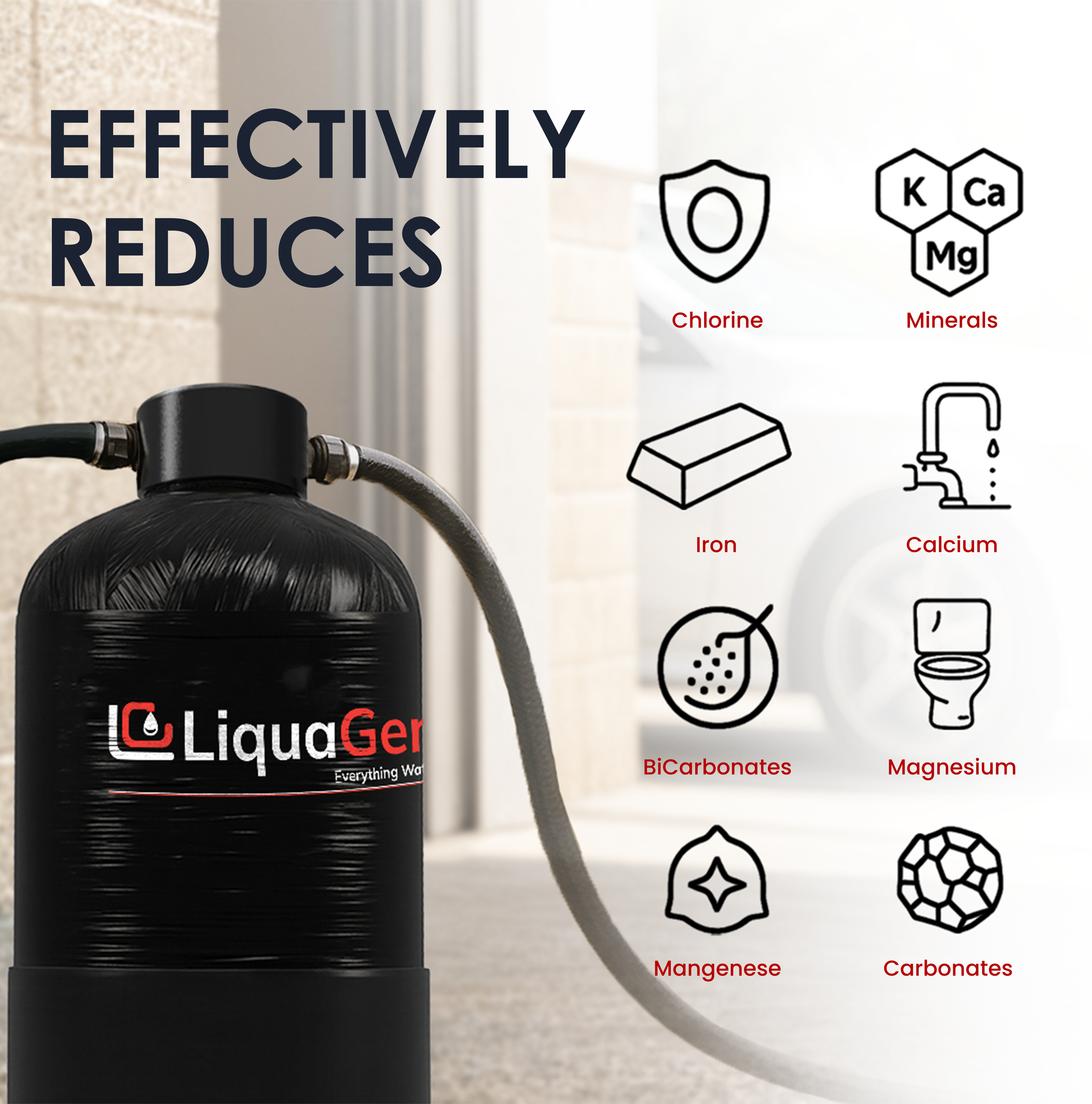 Spot-Free Portable Deionizer System - LiquaGen Water