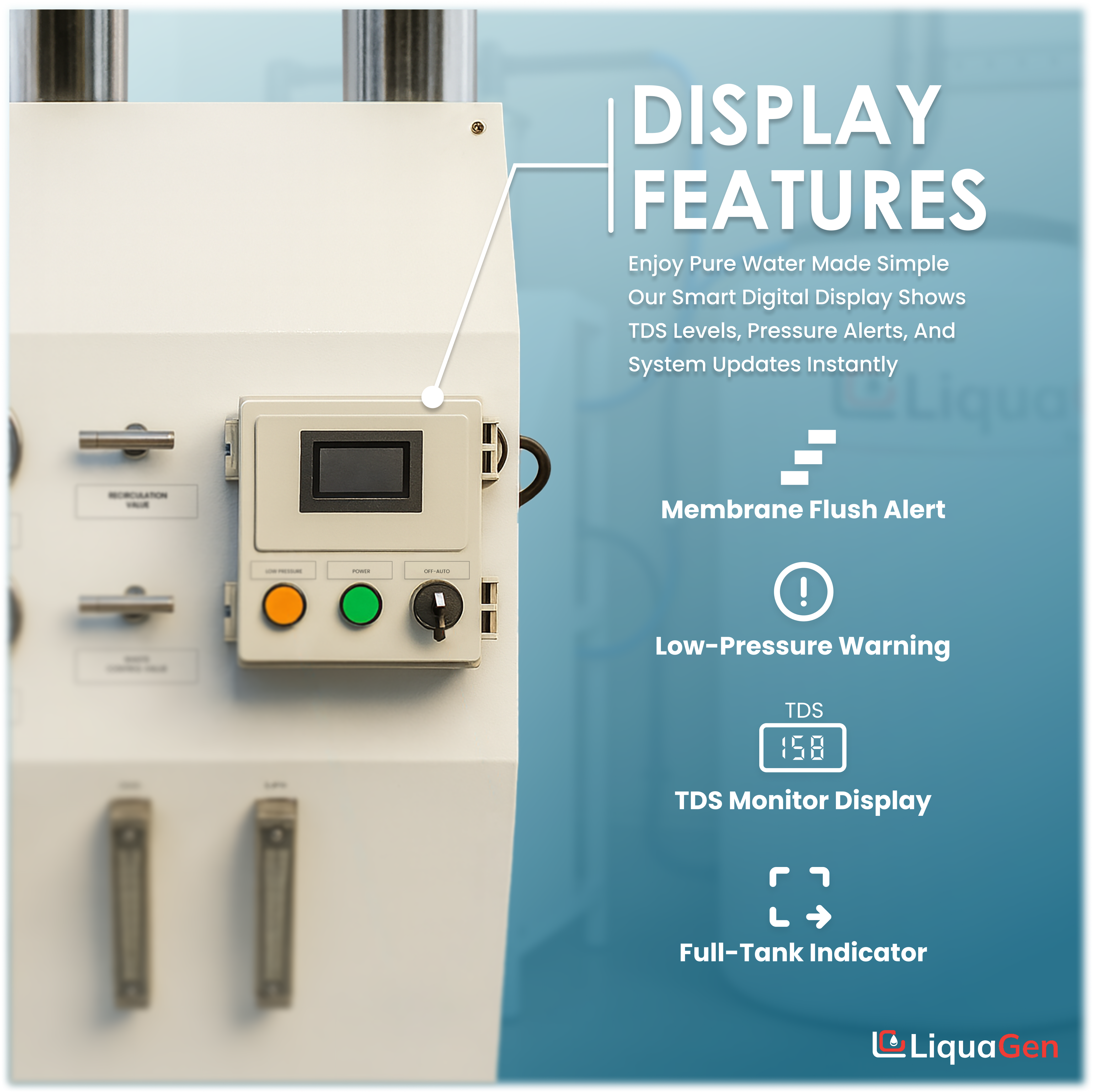 8000 GPD Stealth Commercial Reverse Osmosis System - LiquaGen Water