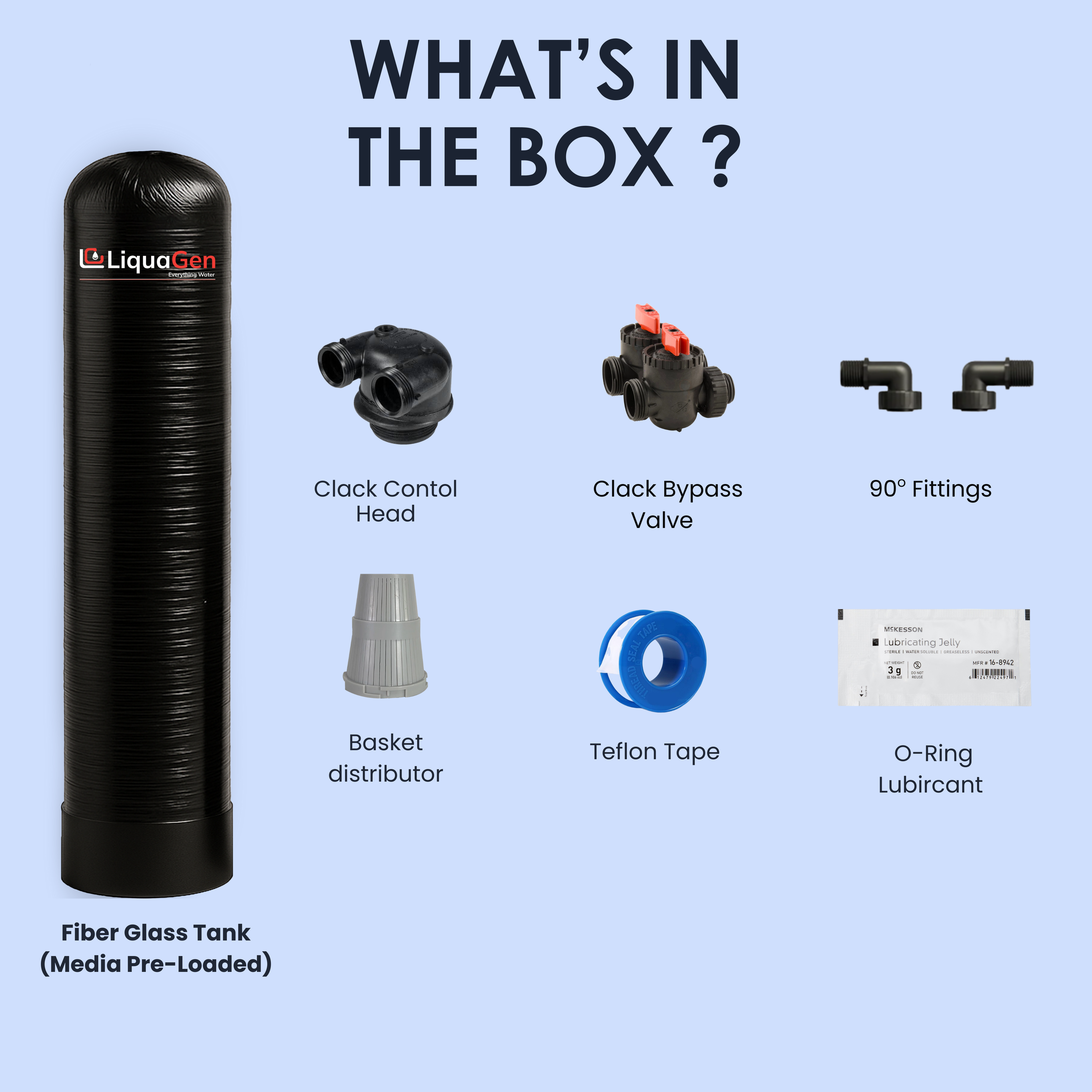 Upflow Fluoride Removal Filter System