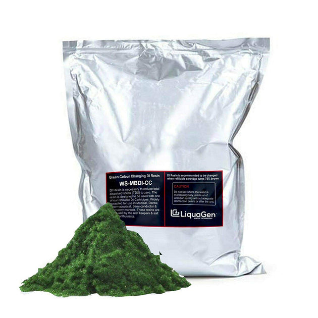 Premium Cation Charged Bulk Deionization Resin (Color Changing) Rodi (1.4 lbs) Refill Bag | Made in The USA Virgin Nuclear Grade - SaltwaterAquarium