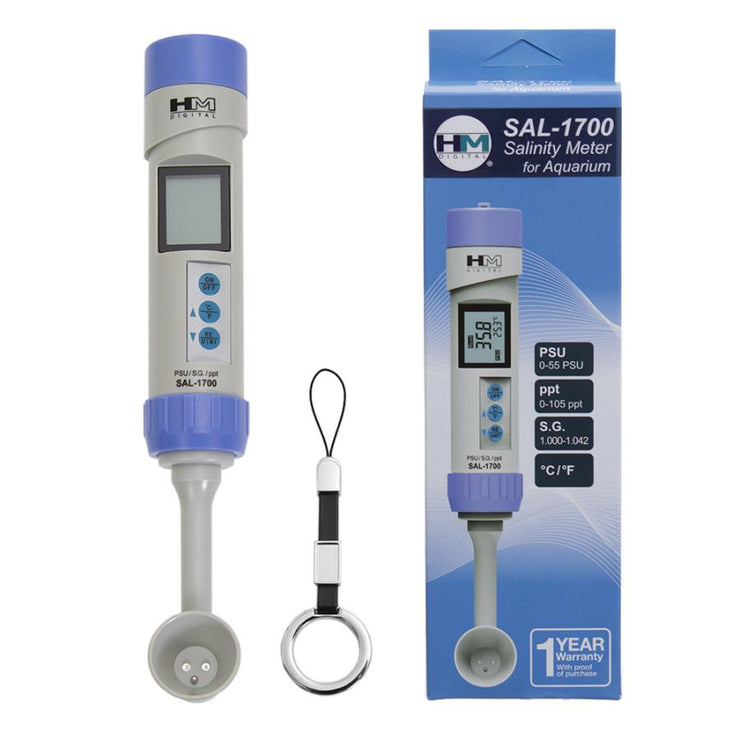 SAL-1700 Salinity & Temperature Testing Pen - LiquaGen Water