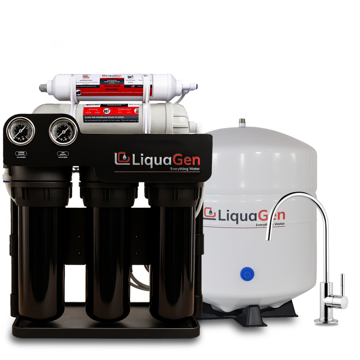 Light Commercial Grade Reverse Osmosis Water Filtration System 150 GPD | 5 Stage RO + Booster Pump