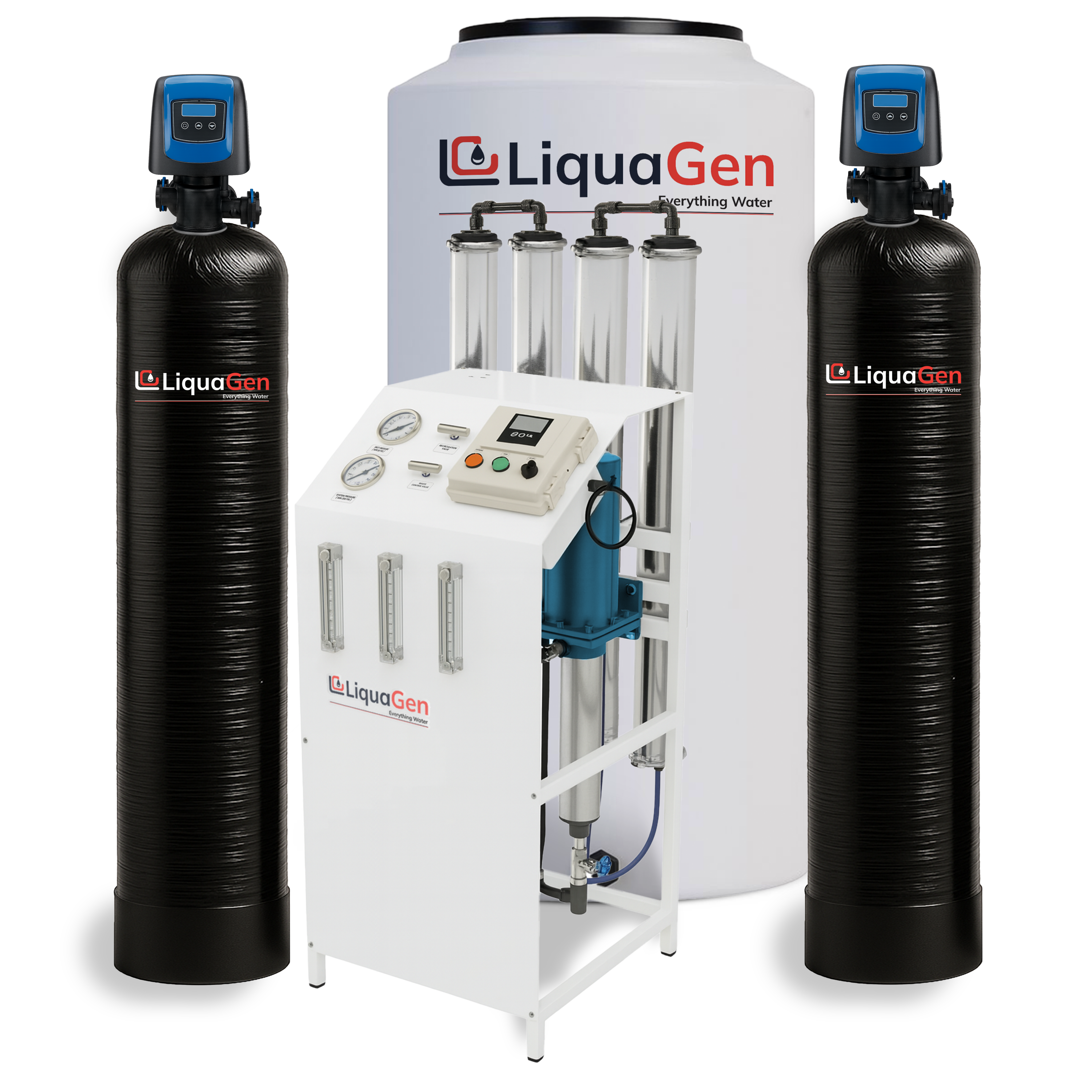8000 GPD Stealth Commercial Reverse Osmosis System - LiquaGen Water