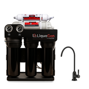 Light Commercial Grade Reverse Osmosis Water Filtration System 200 GPD | 5 Stage RO + Booster Pump