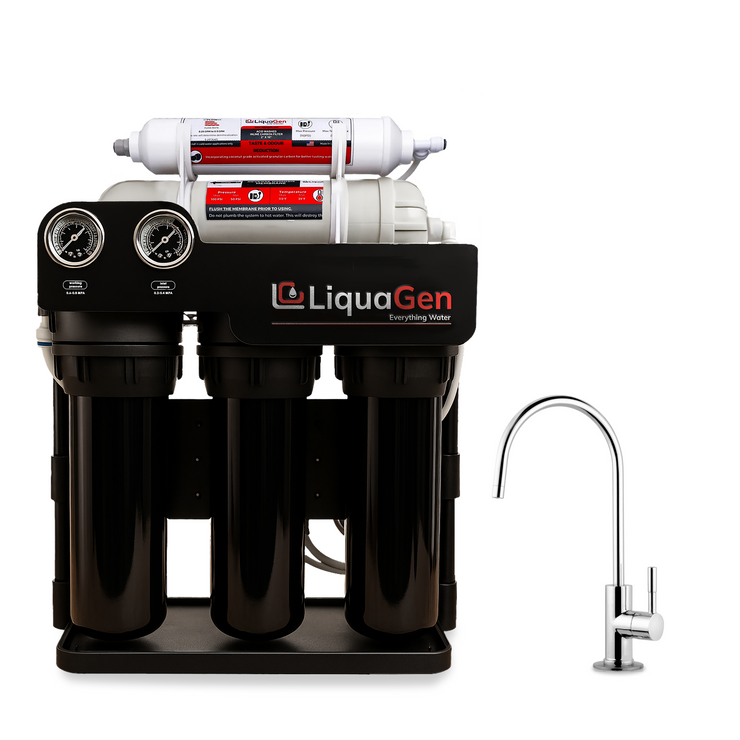 Light Commercial Grade Reverse Osmosis Water Filtration System 150 GPD | 5 Stage RO + Booster Pump