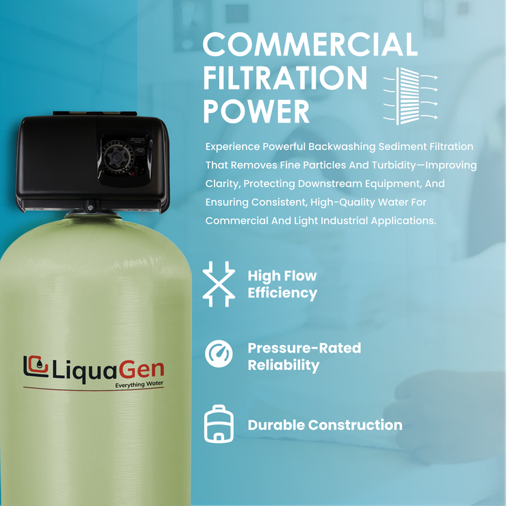1.5" Commercial Sediment Filter | 21-62 GPM