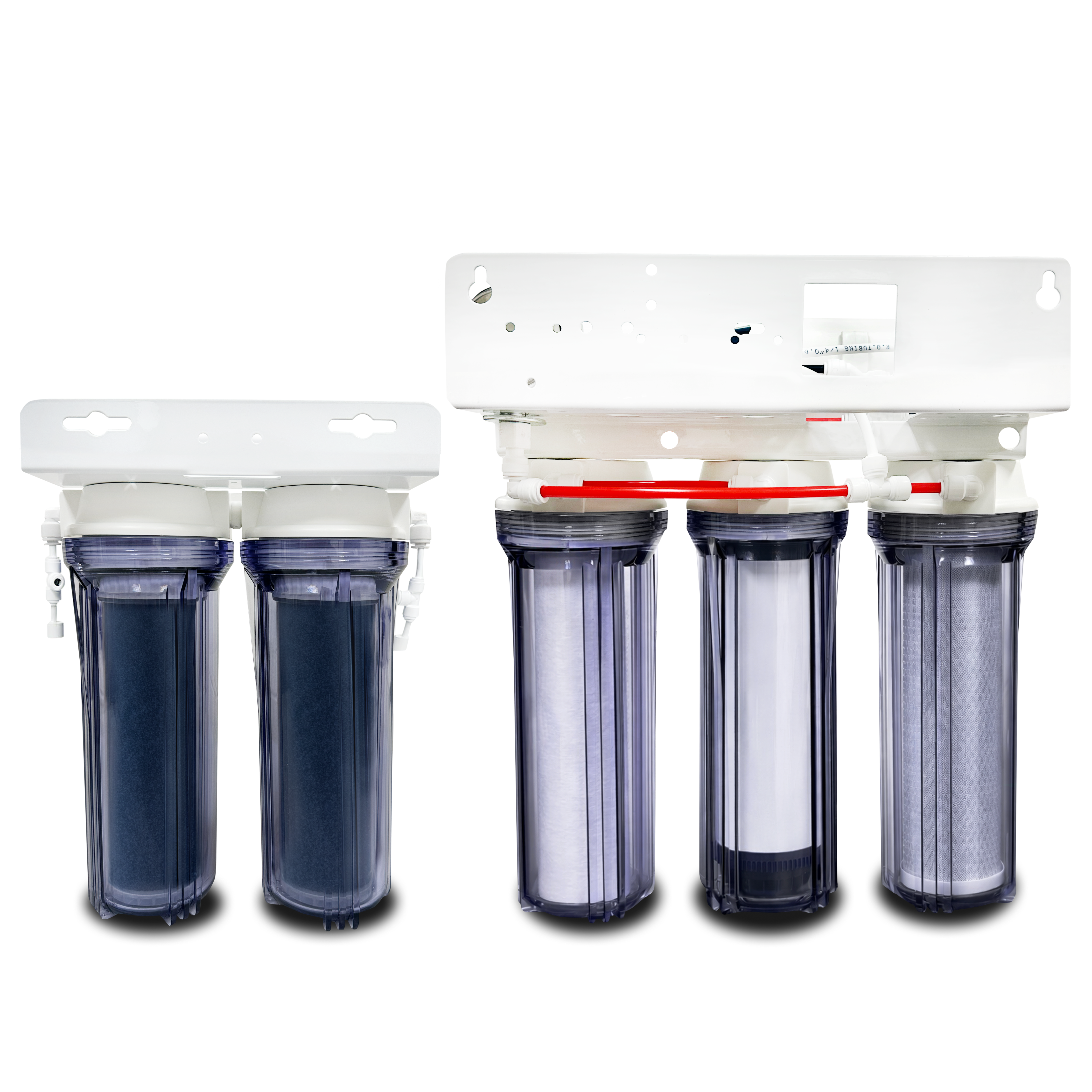 6 Stage Heavy Duty 150 GPD RO/DI Water Filter System - LiquaGen Water