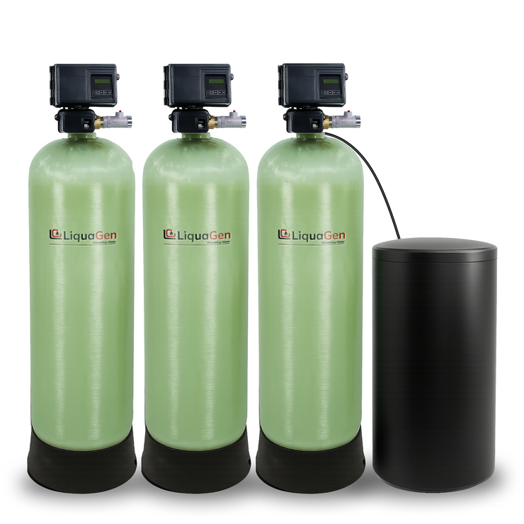 2" Triple Tank Commercial Water Softener