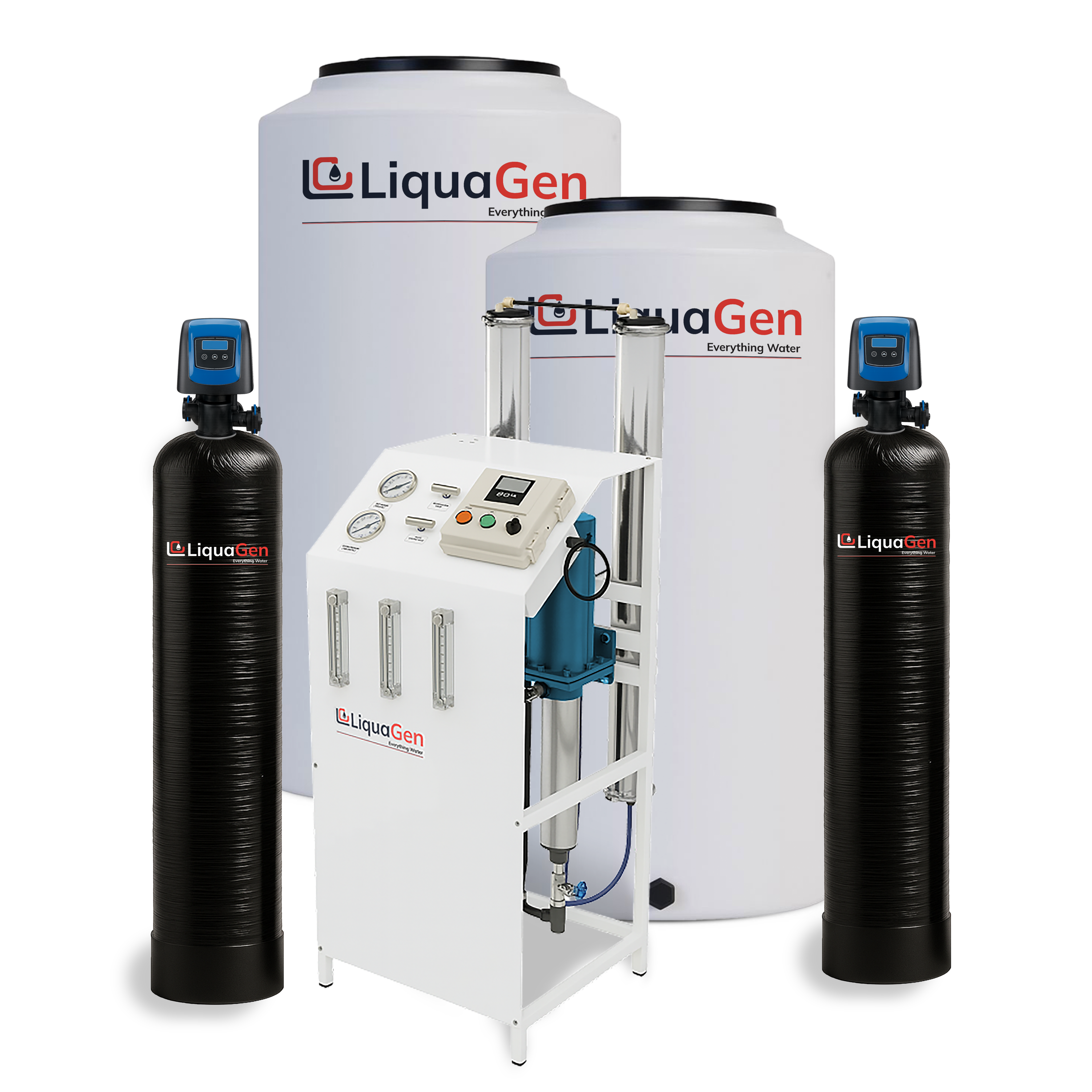 4000 GPD Stealth Commercial Reverse Osmosis System - LiquaGen Water