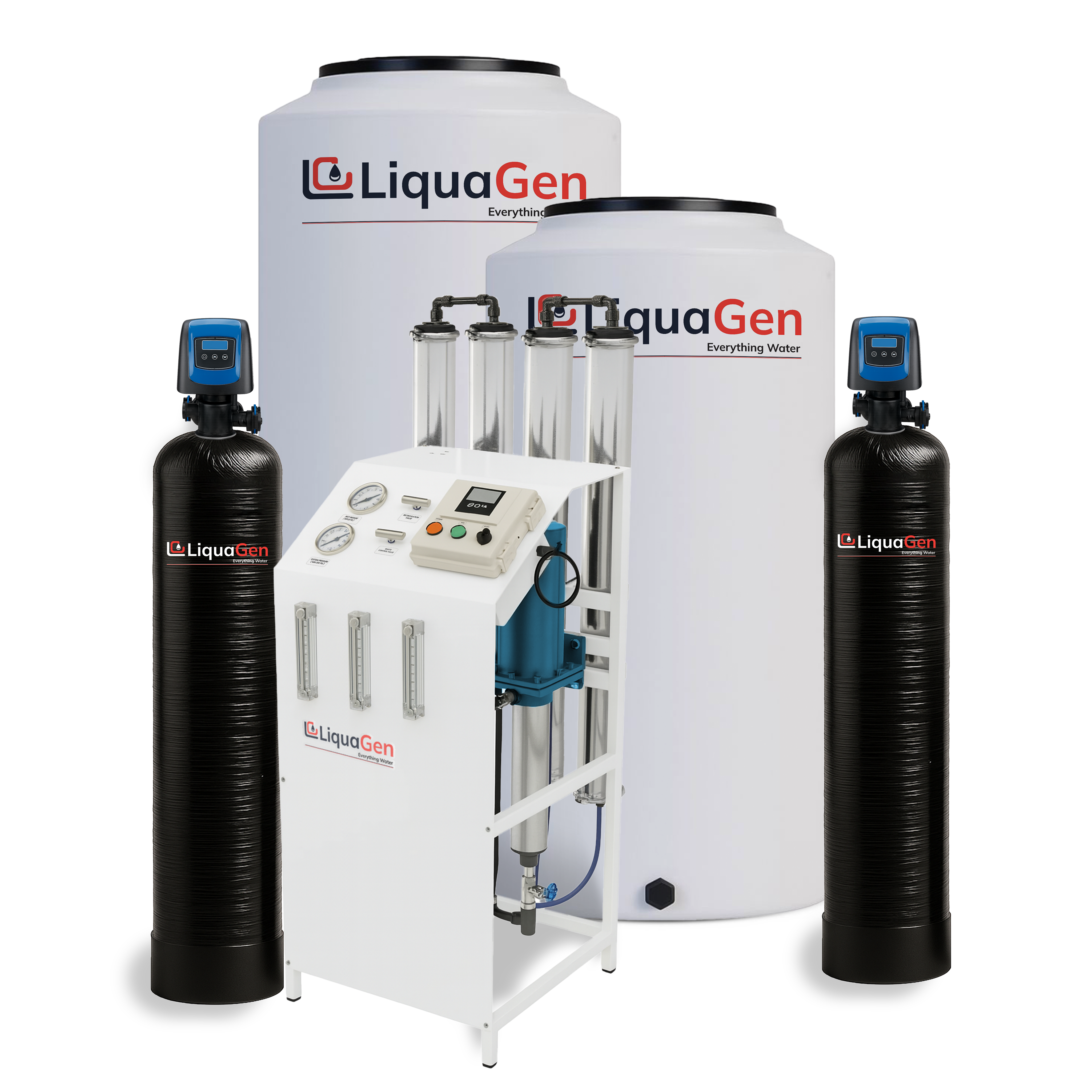 8000 GPD Stealth Commercial Reverse Osmosis System - LiquaGen Water