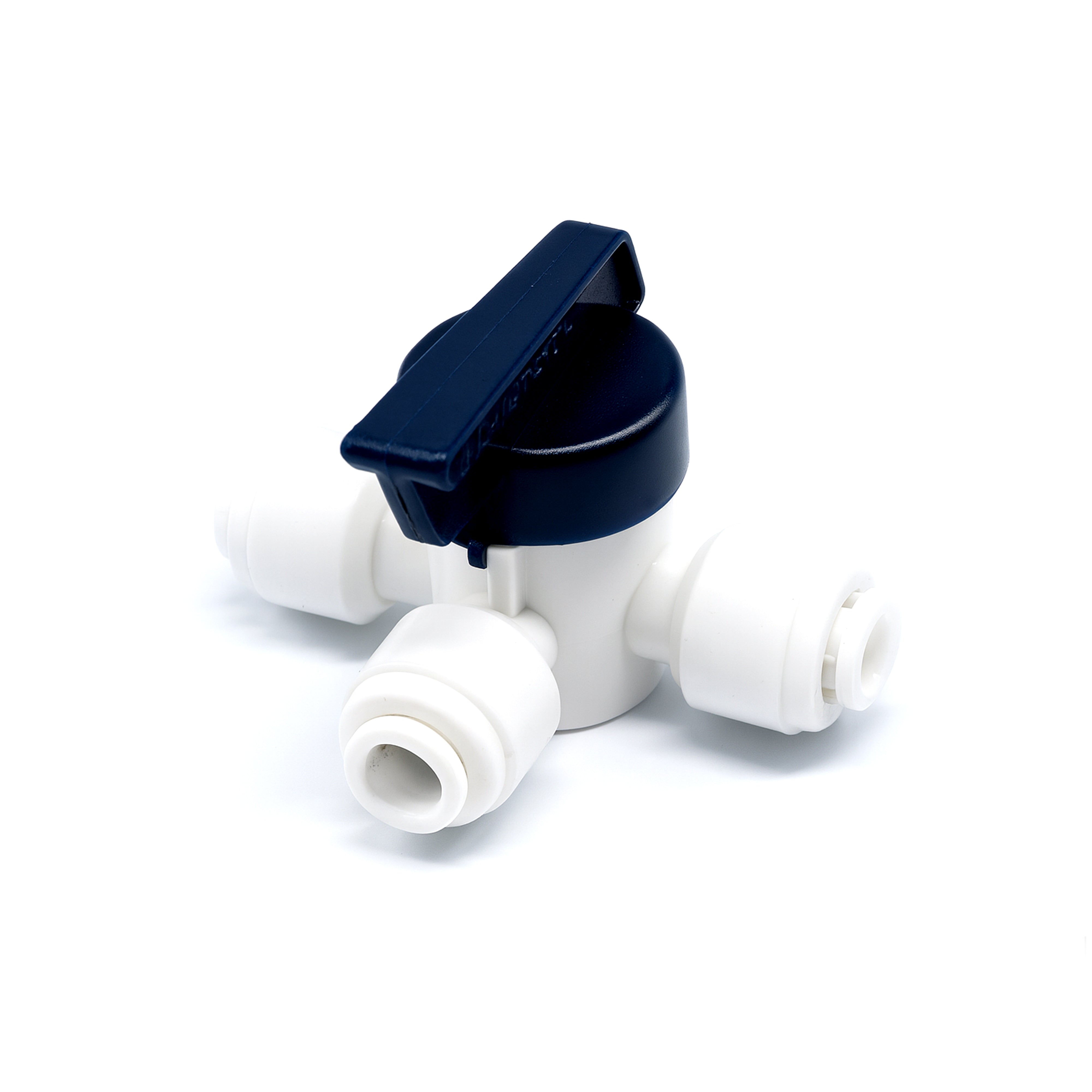 3-Way Ball Valve 1/4" Push Connect