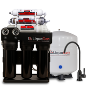 Light Commercial Grade Reverse Osmosis Water Filtration System 300 GPD | 6 Stage RO + Booster Pump