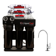 Light Commercial Grade Reverse Osmosis Water Filtration System 300 GPD | 6 Stage RO + Booster Pump