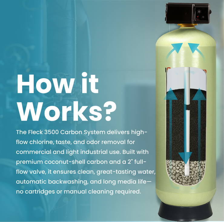 2" Backwashing Carbon Filter | 28-64GPM