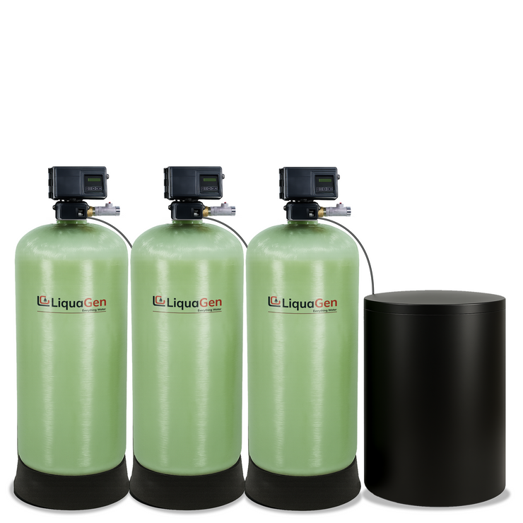 2" Triple Tank Commercial Water Softener