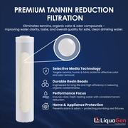 4.5" x 20" Tannin Reduction - LiquaGen Water
