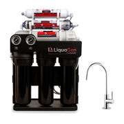 Light Commercial Grade Reverse Osmosis Water Filtration System 400 GPD | 6 Stage RO + Booster Pump