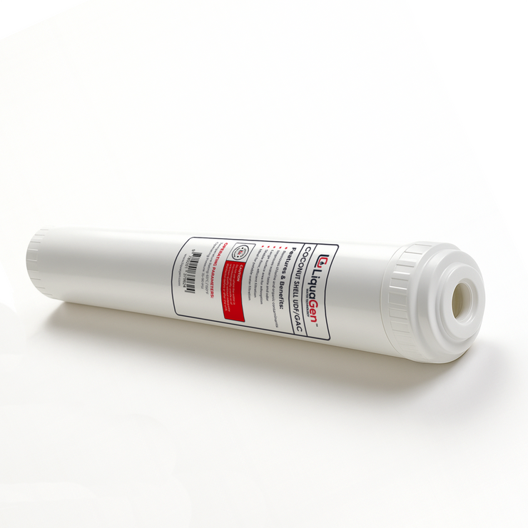 2.5" x 20" GAC/UDF Filter Cartridge (Chlorine Taste Water Reduction)
