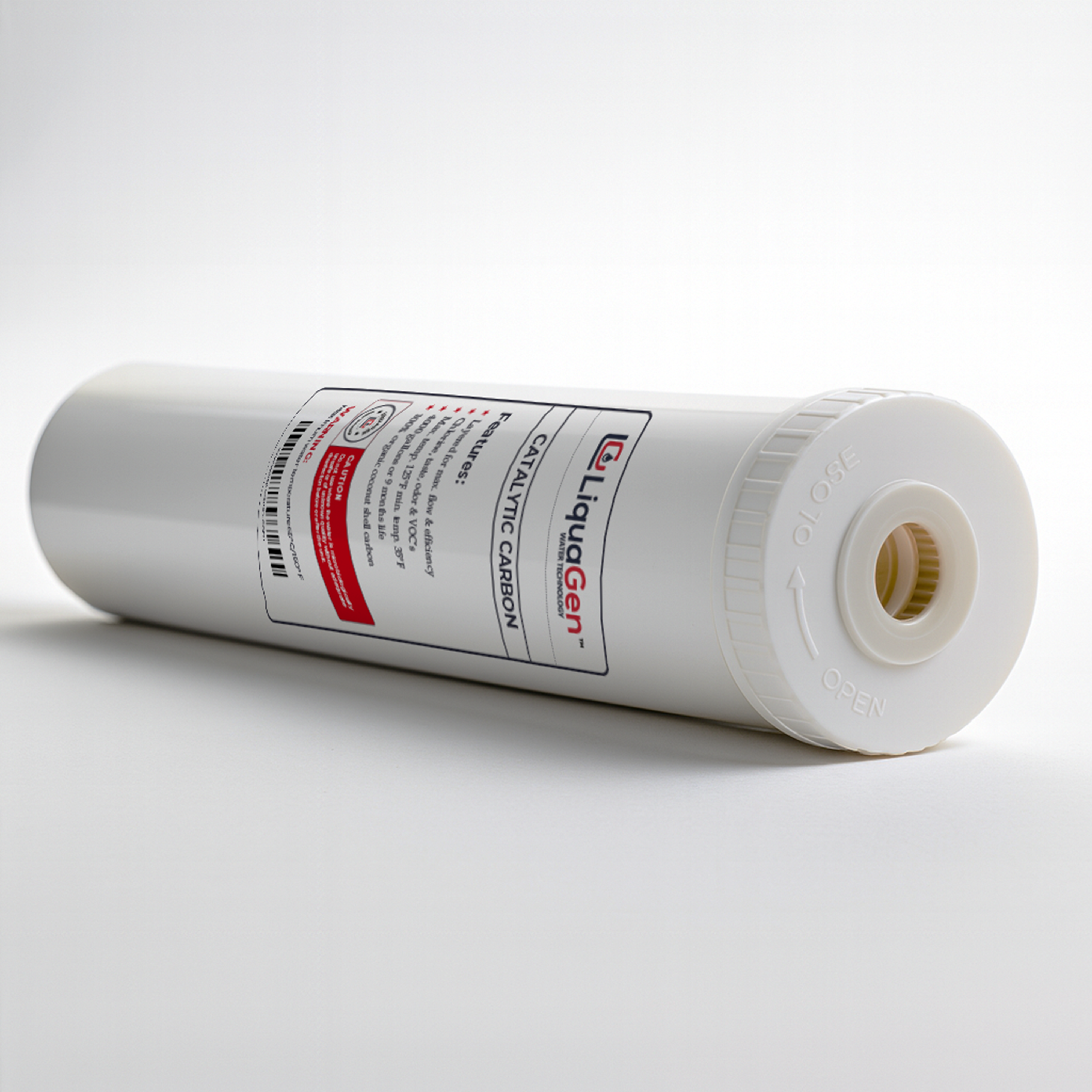 4.5" x 20" Catalytic Carbon Filter Cartridge (Chlorine & Chloramine Reduction)