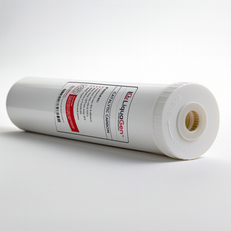 4.5" x 20" Catalytic Carbon Filter Cartridge (Chlorine & Chloramine Reduction)