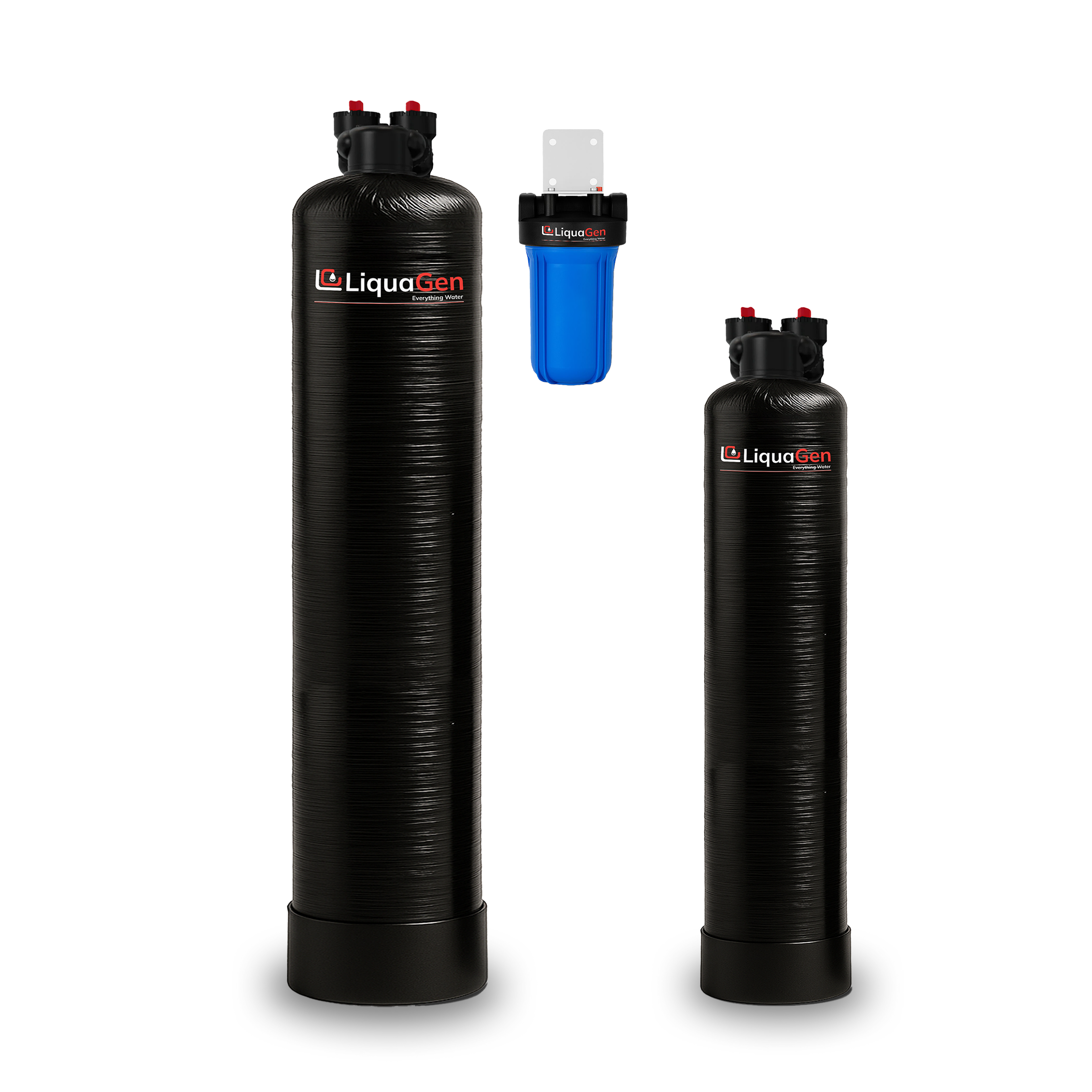 Whole House Salt-Free Conditioner with Sediment Pre-Filter and Copper-Zinc Carbon Filtration – Softener Alternative