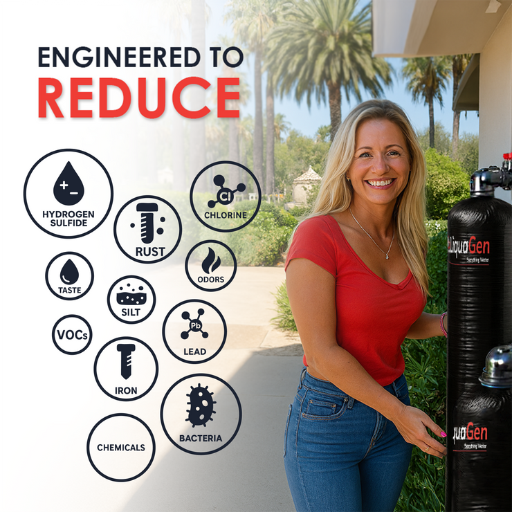 Smart Automatic Whole House Water Filter System