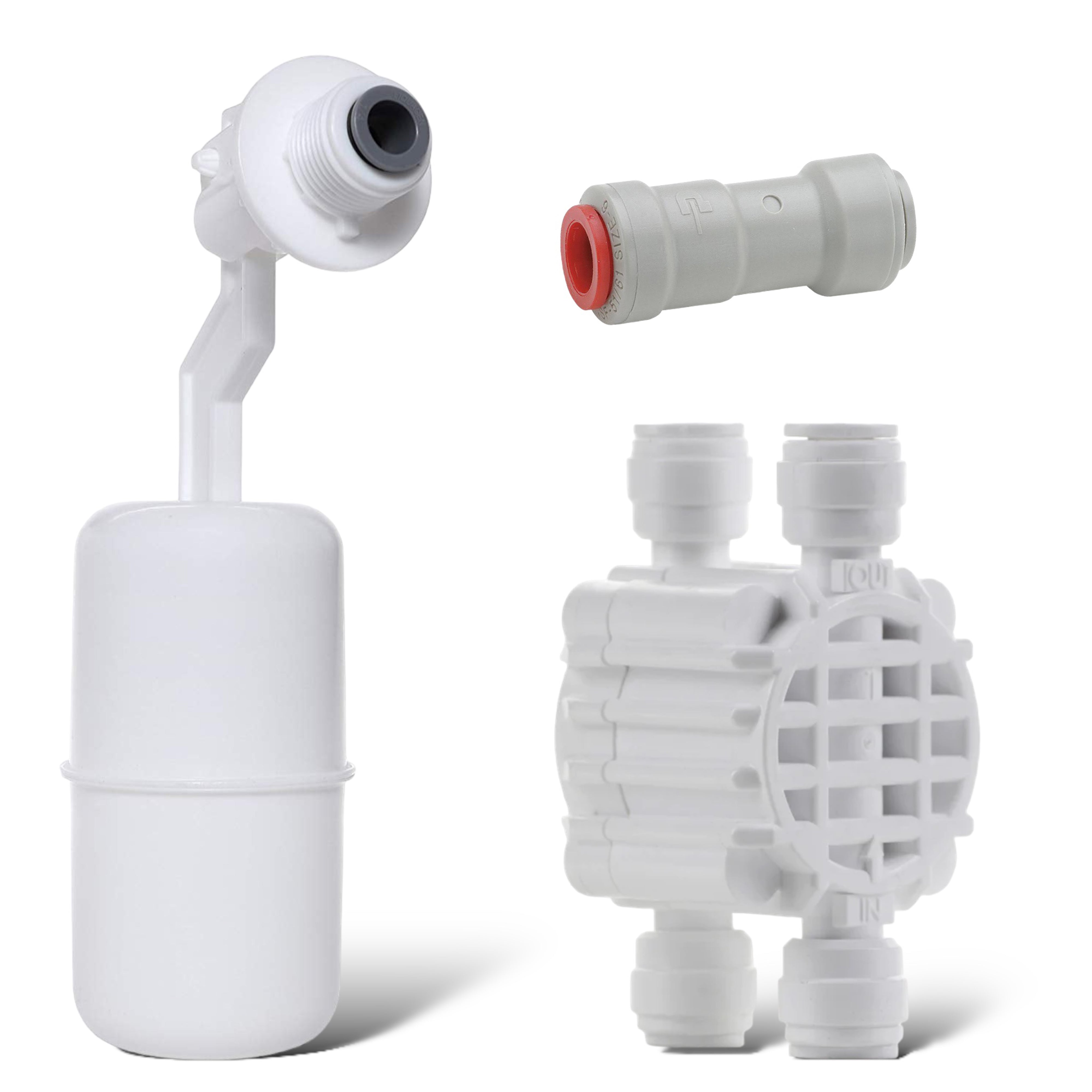 Auto Shut Off Kit with Float Valve For RO Systems