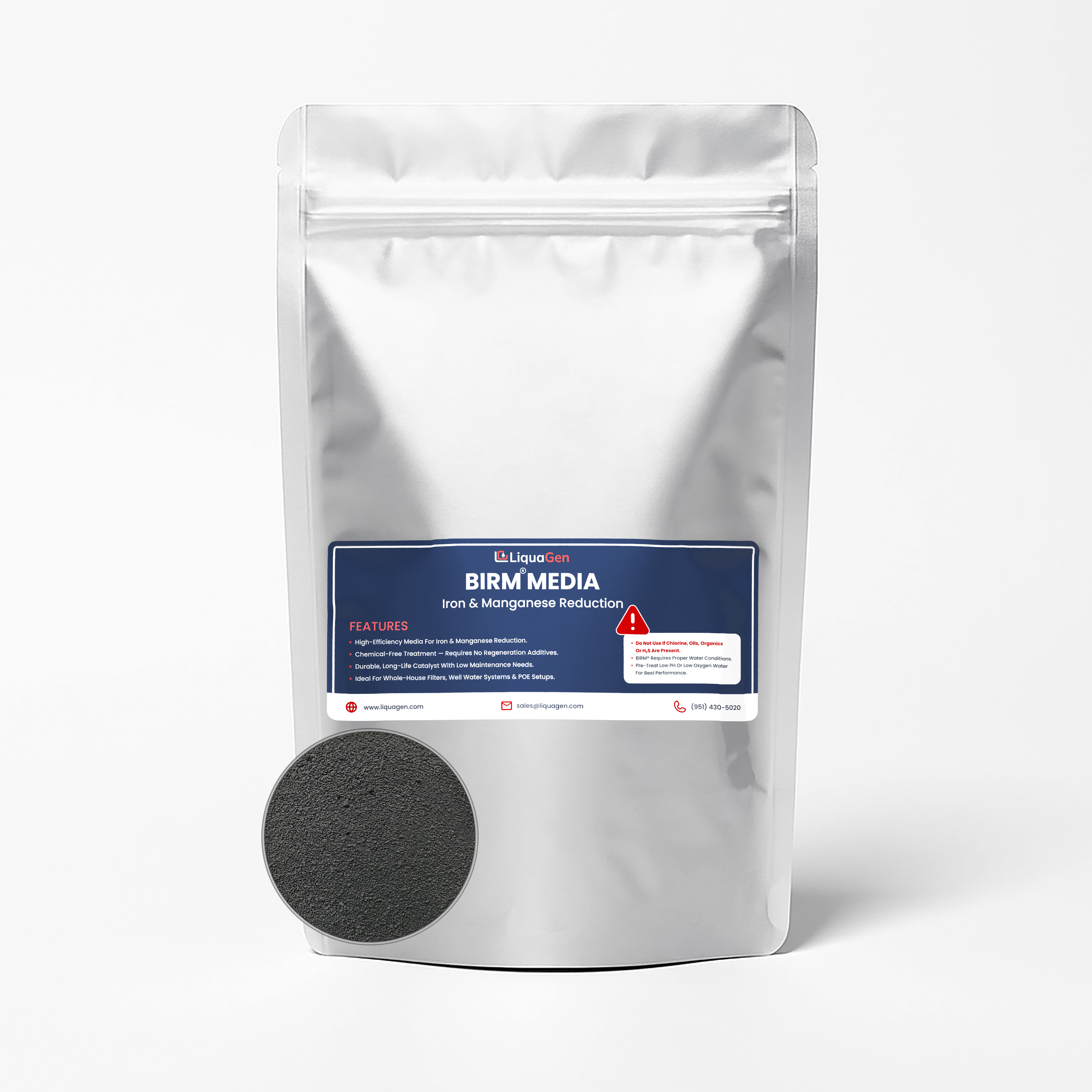 Birm Media (5–10 lbs) – Iron & Manganese Reduction Filter Media