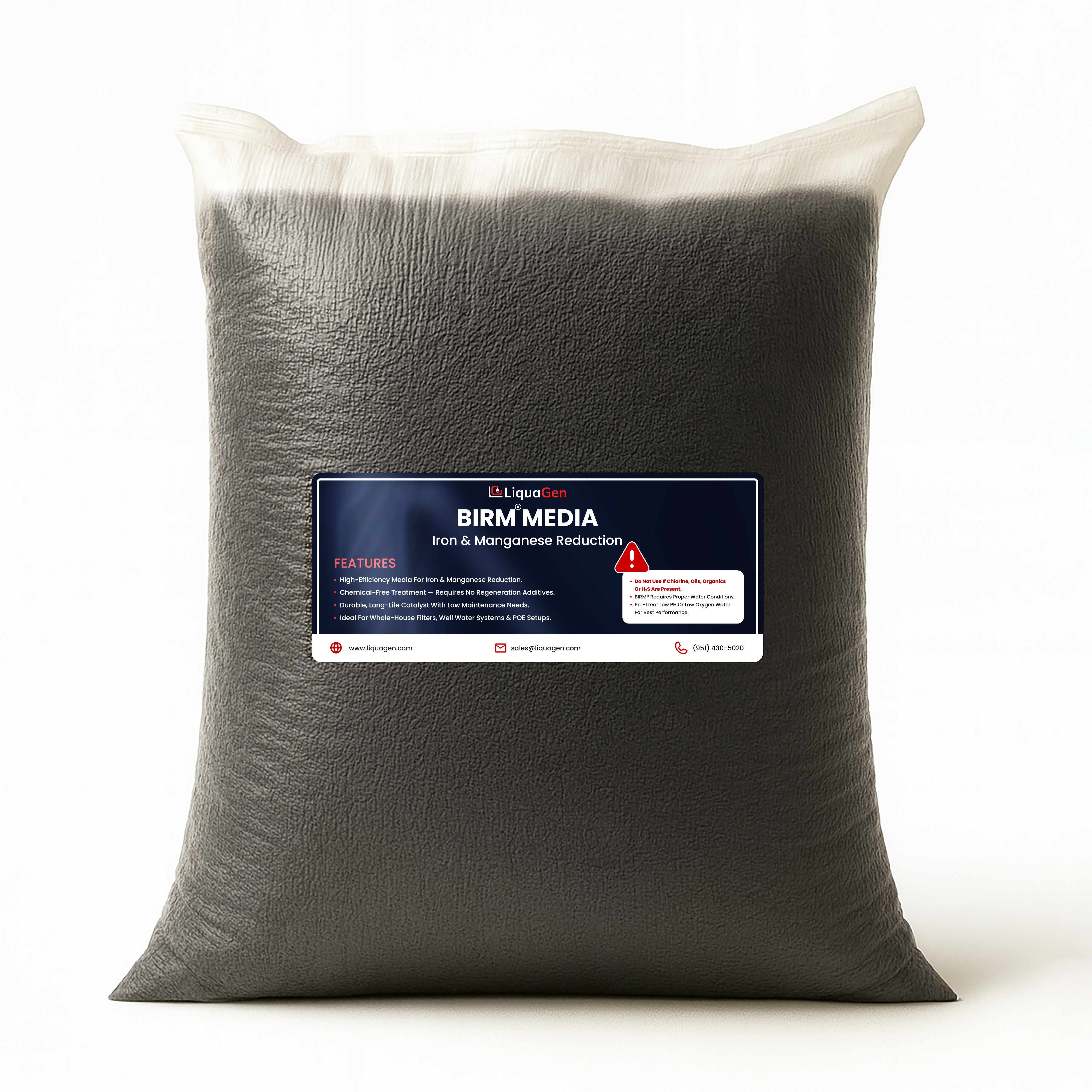 Birm Media 1 Cu. Ft. – Iron & Manganese Removal