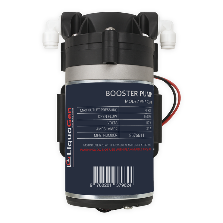 1/4" Reverse Osmosis Booster Pump - LiquaGen Water