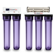 Commercial Hydroponics RO/DI System 600 GPD 2.5"x20" | 6 Stage Filtration