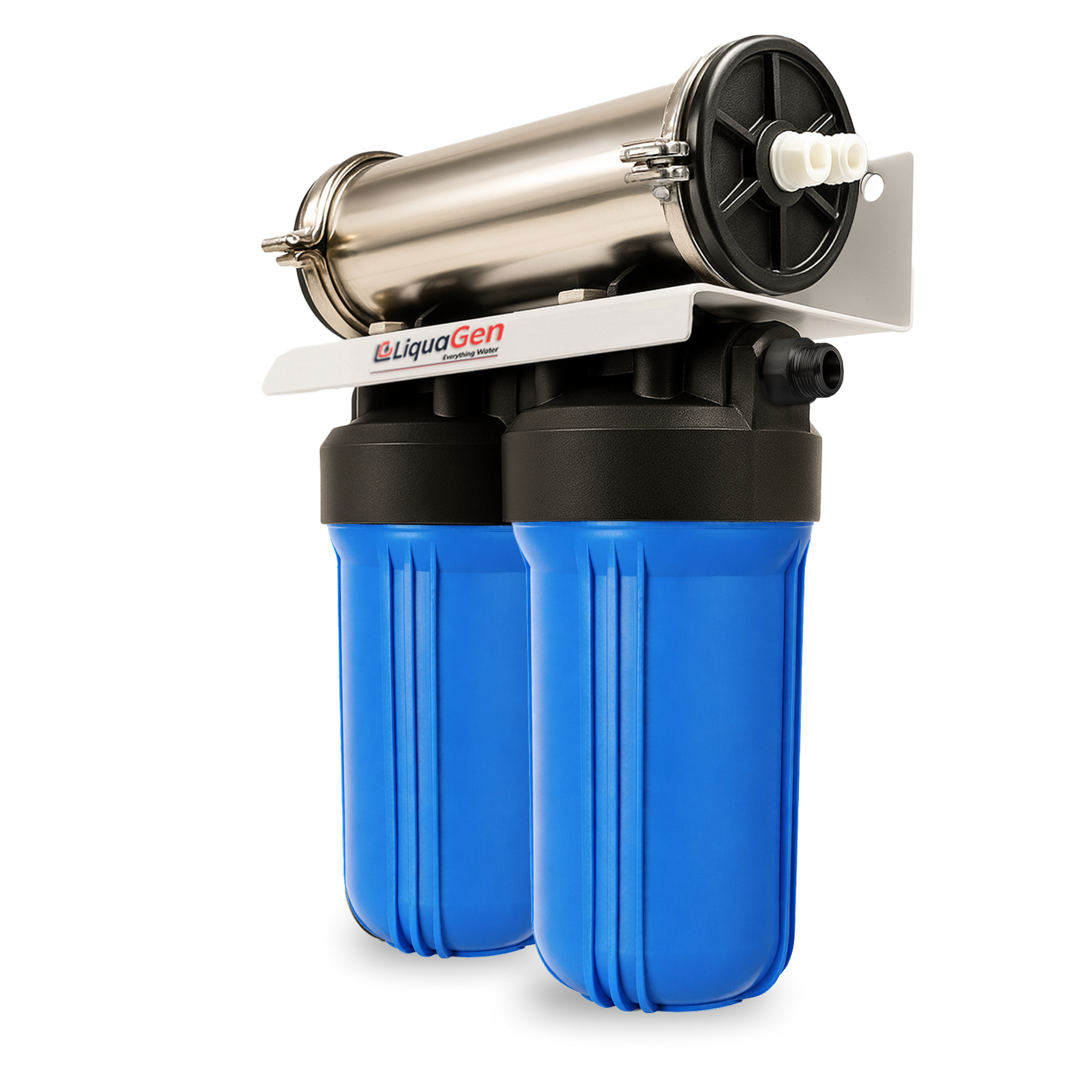 Commercial Hydroponics System 1000 GPD  4.5"x10" | 3 Stage Filtration