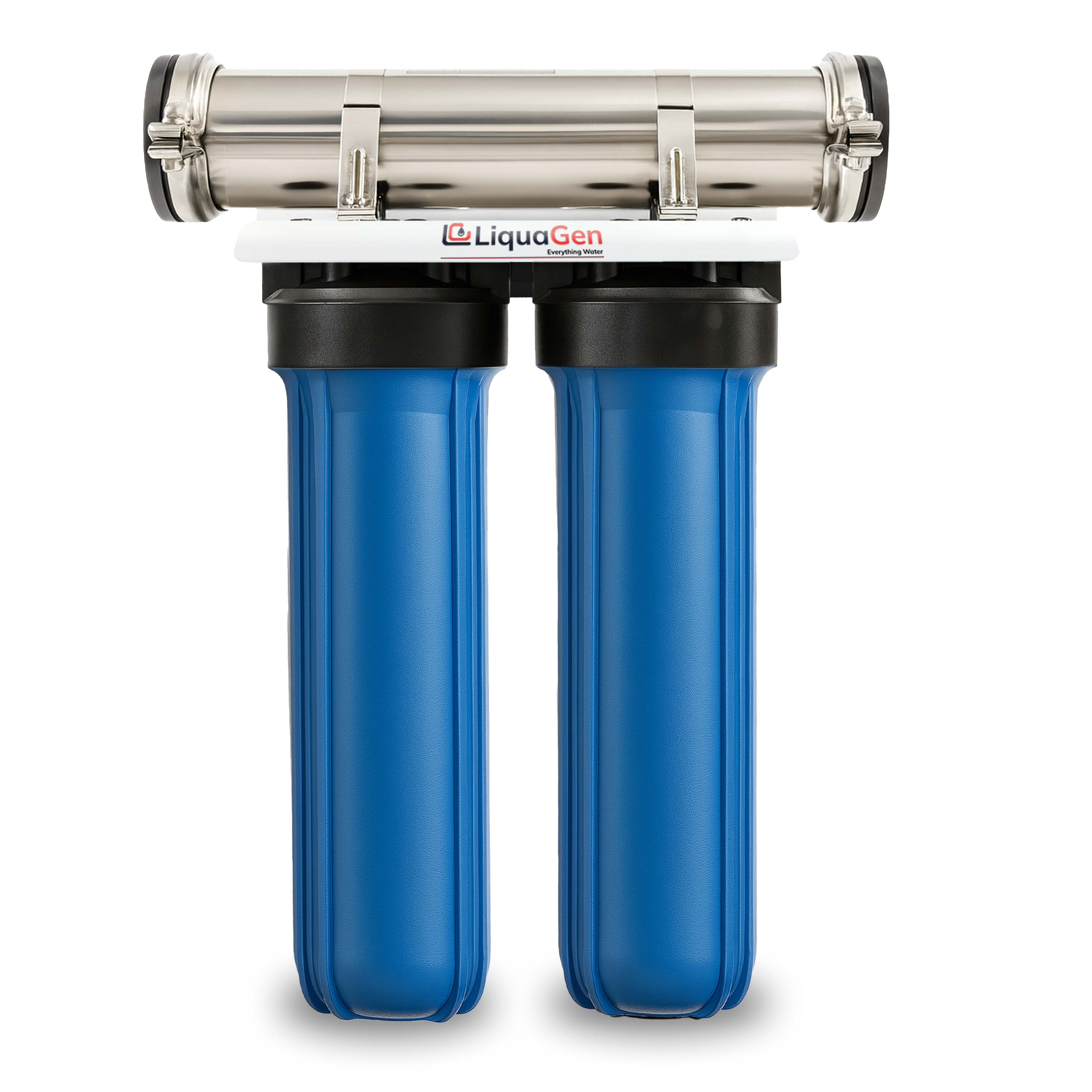 Commercial Hydroponics System 1000 GPD 4.5"x20" | 3 Stage Filtration